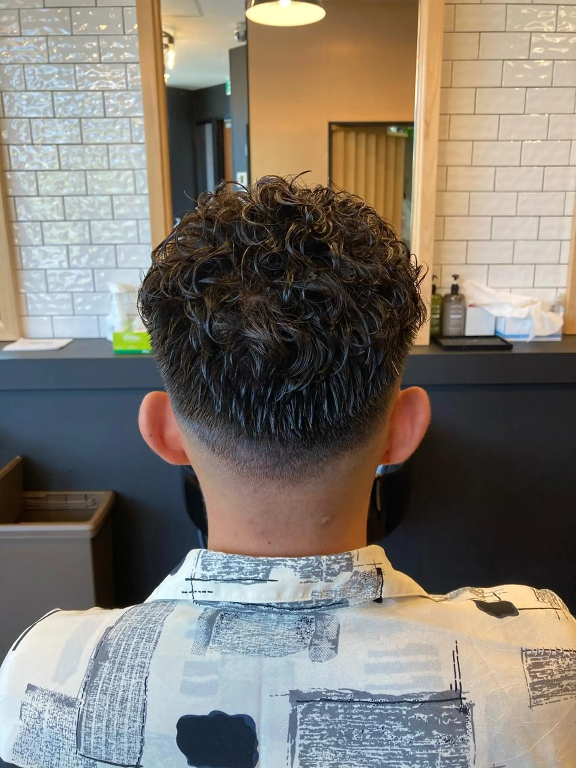 ショート カット パーマ BARBER SHOP BOSS所属・佐藤 匠悟のヘアスタイル