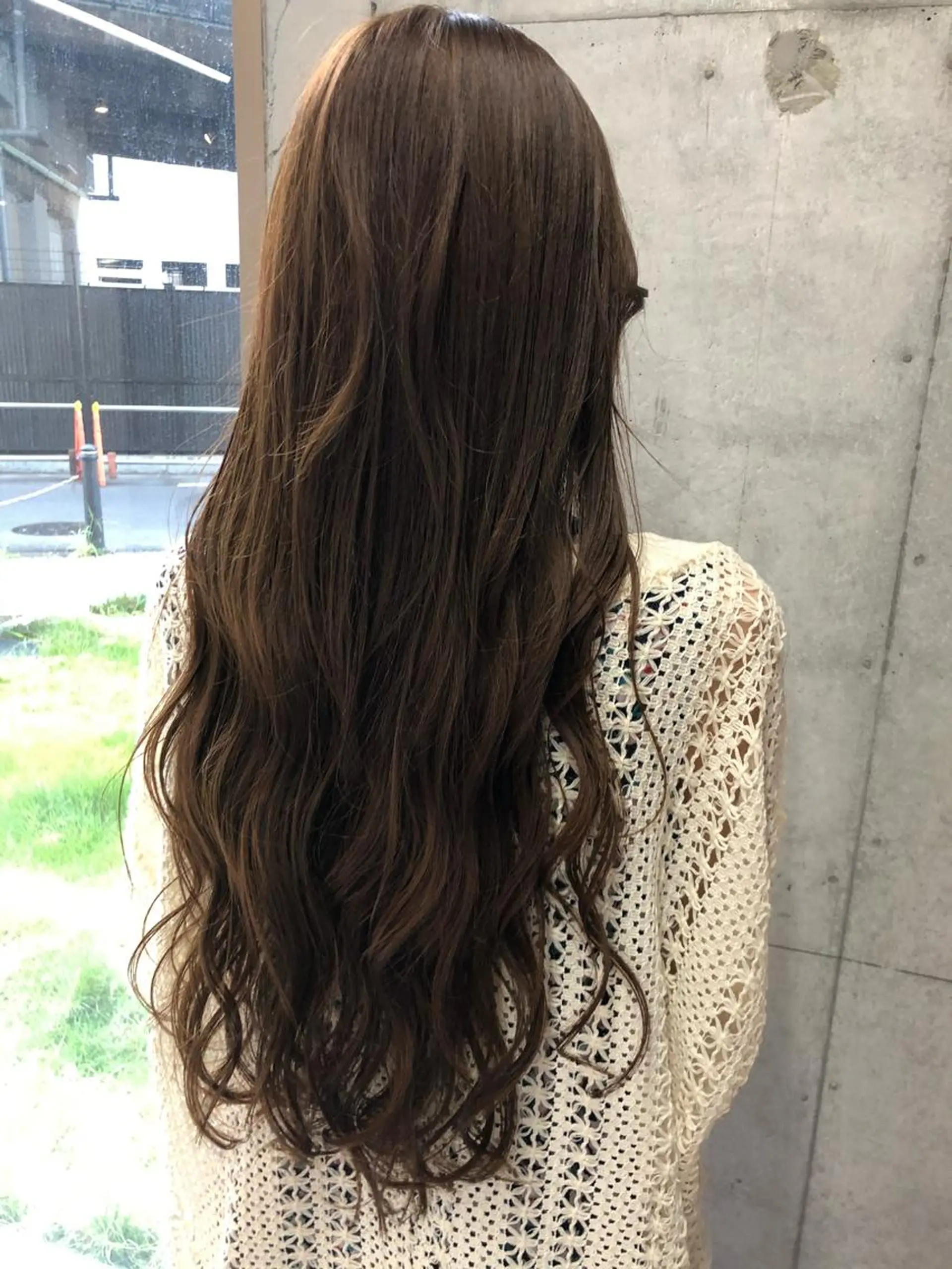 ロング カット ヘアカラー トリートメント Reve Resort池袋のヘアスタイル