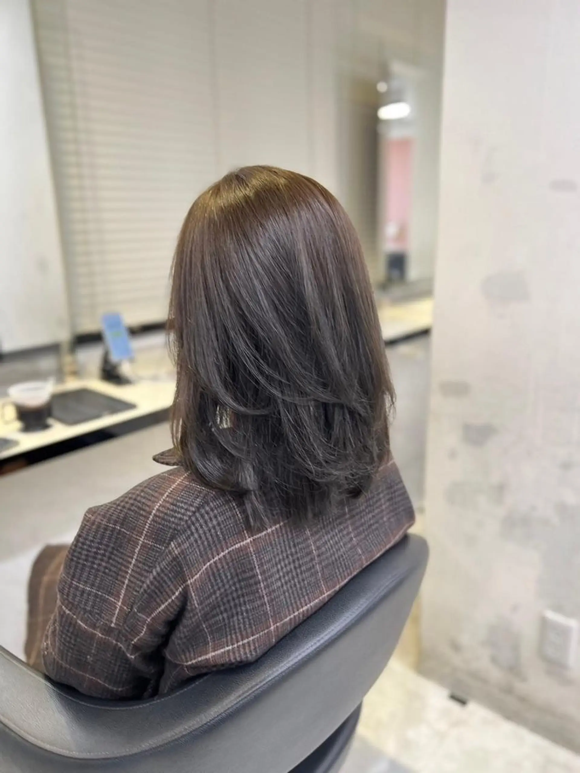 カラー 暗め🩶寒色🩶 お洒落に✨/円香のヘアスタイル