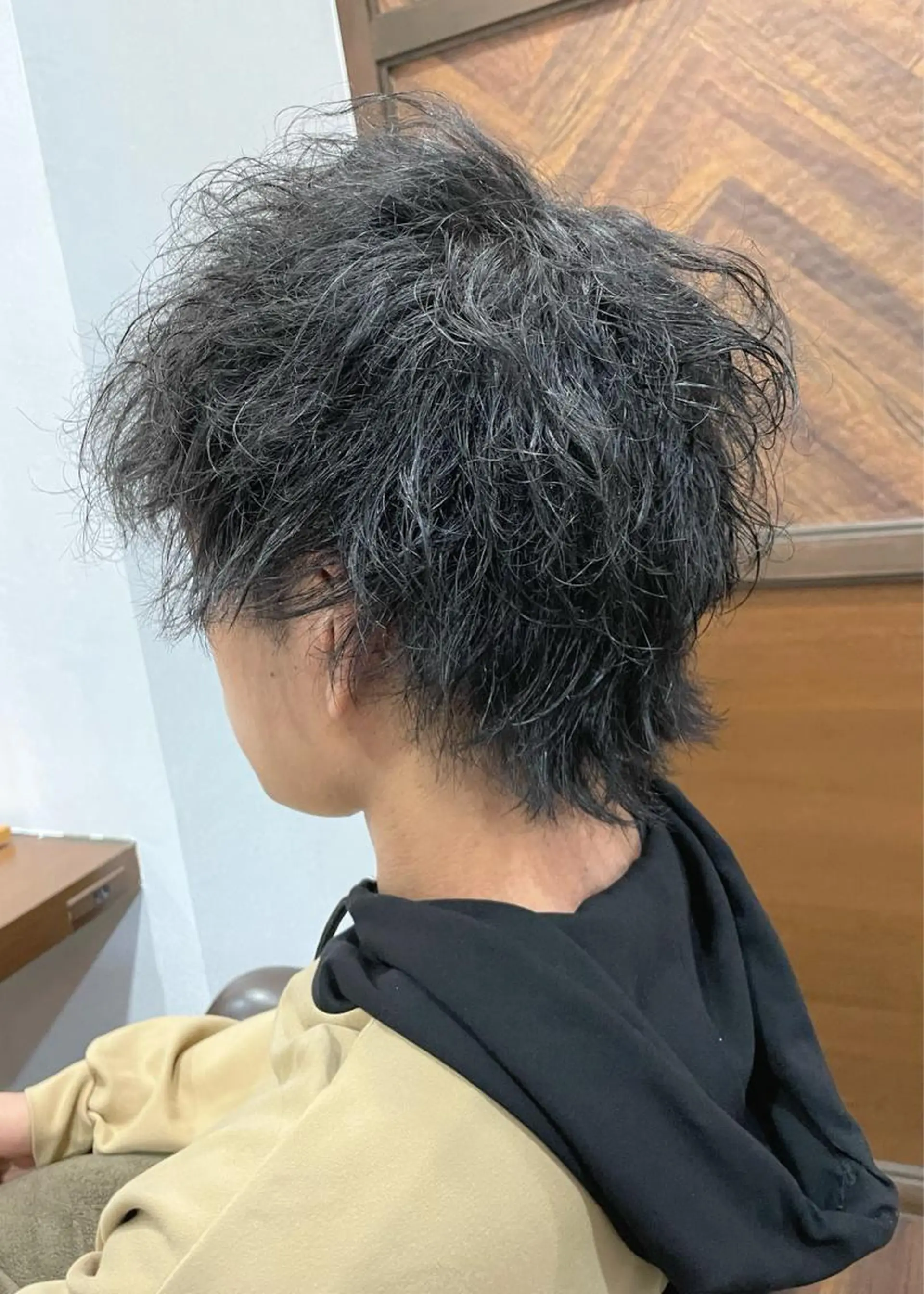 メンズ メンズウルフカット ウルフカット 中村 海波のヘアスタイル