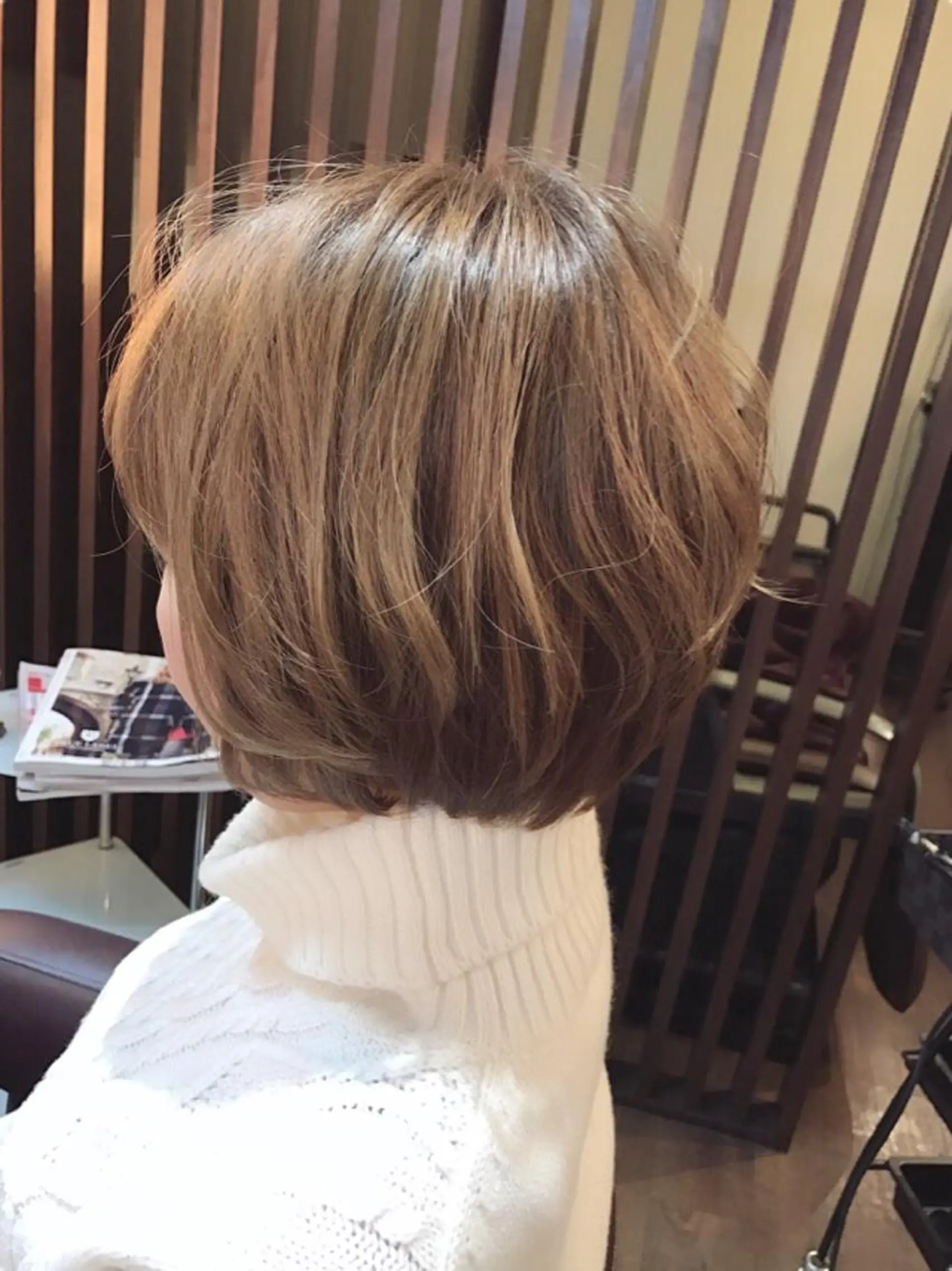 ショート ショートボブ ボブ ショートヘア カット ヘアカラー トリートメント トモタニ ミオのヘアスタイル