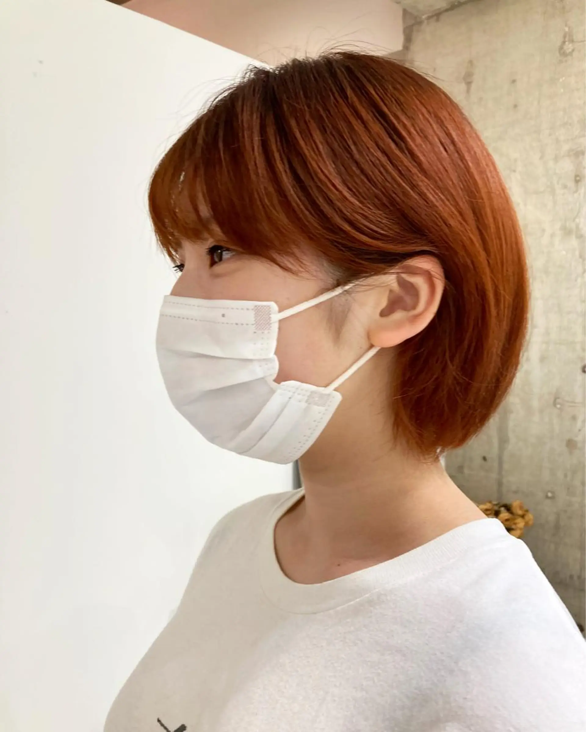 カラー ベージュカラー オレンジ オレンジベージュ Hair Life Design NiCO所属・カットモデル 募集中/アスカのヘアスタイル