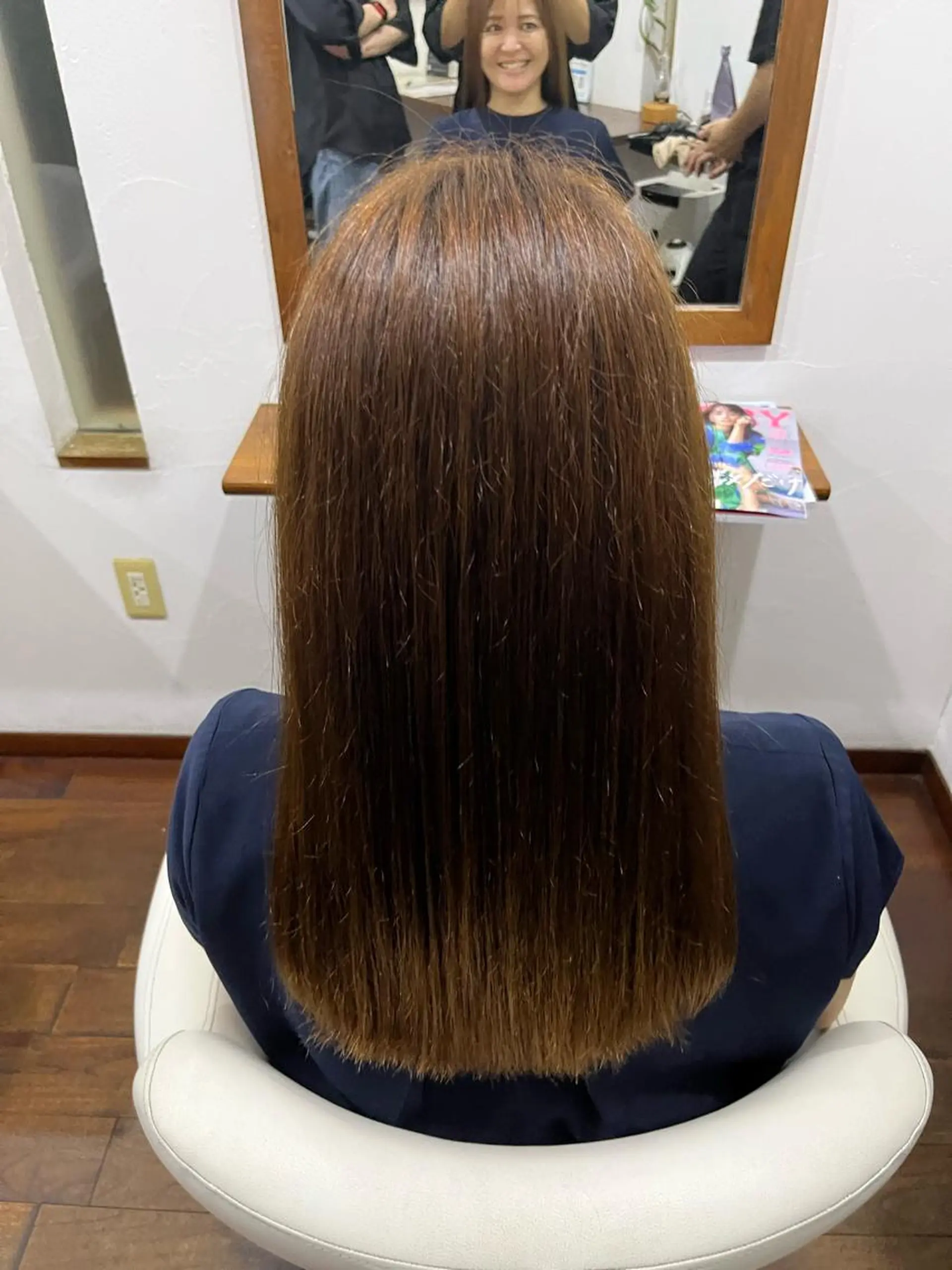 ロング オートクチュールランコントレ西京極店所属・今在家 玲のヘアスタイル