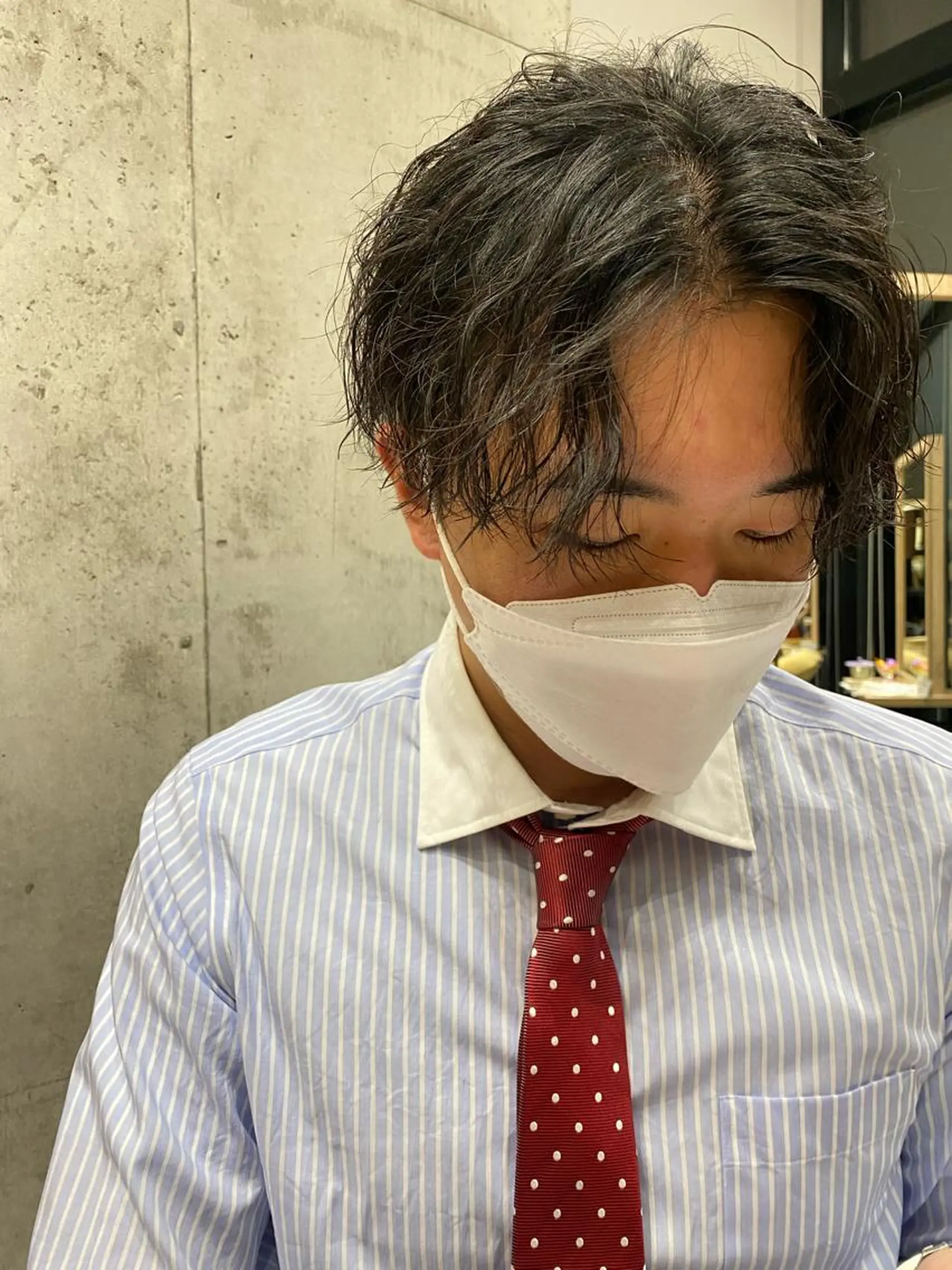 パーマ メンズ カット パーマ トリートメント Dxxxx III所属・オシャレ女性目線の 大人メンズ❁⃘*.ﾟのヘアスタイル