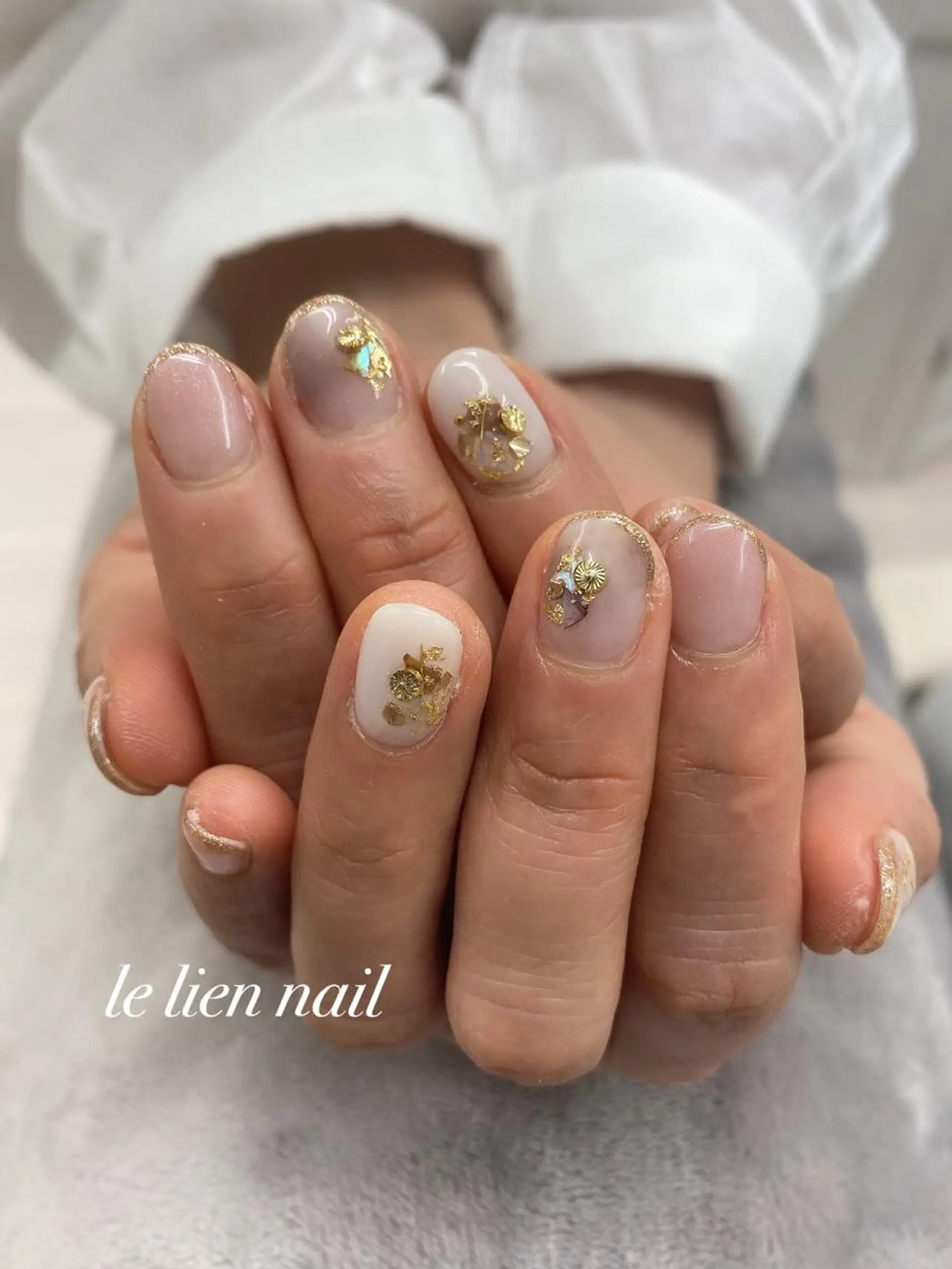 ネイル アートネイル ハンドネイル le lien nailのネイルデザイン