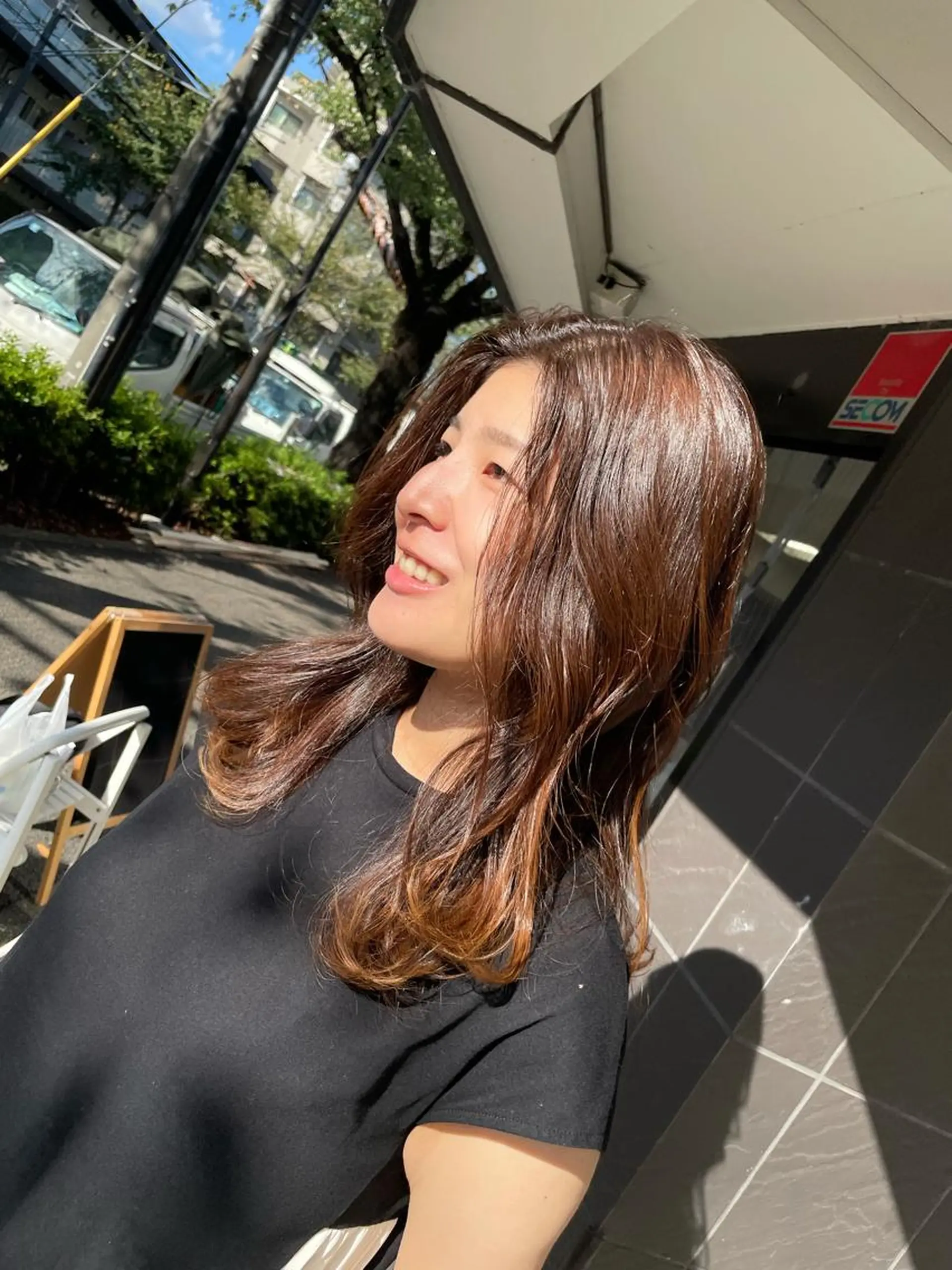 ロング ヨシンモリ 似合わせカット トリートメント 山本 雷のヘアスタイル