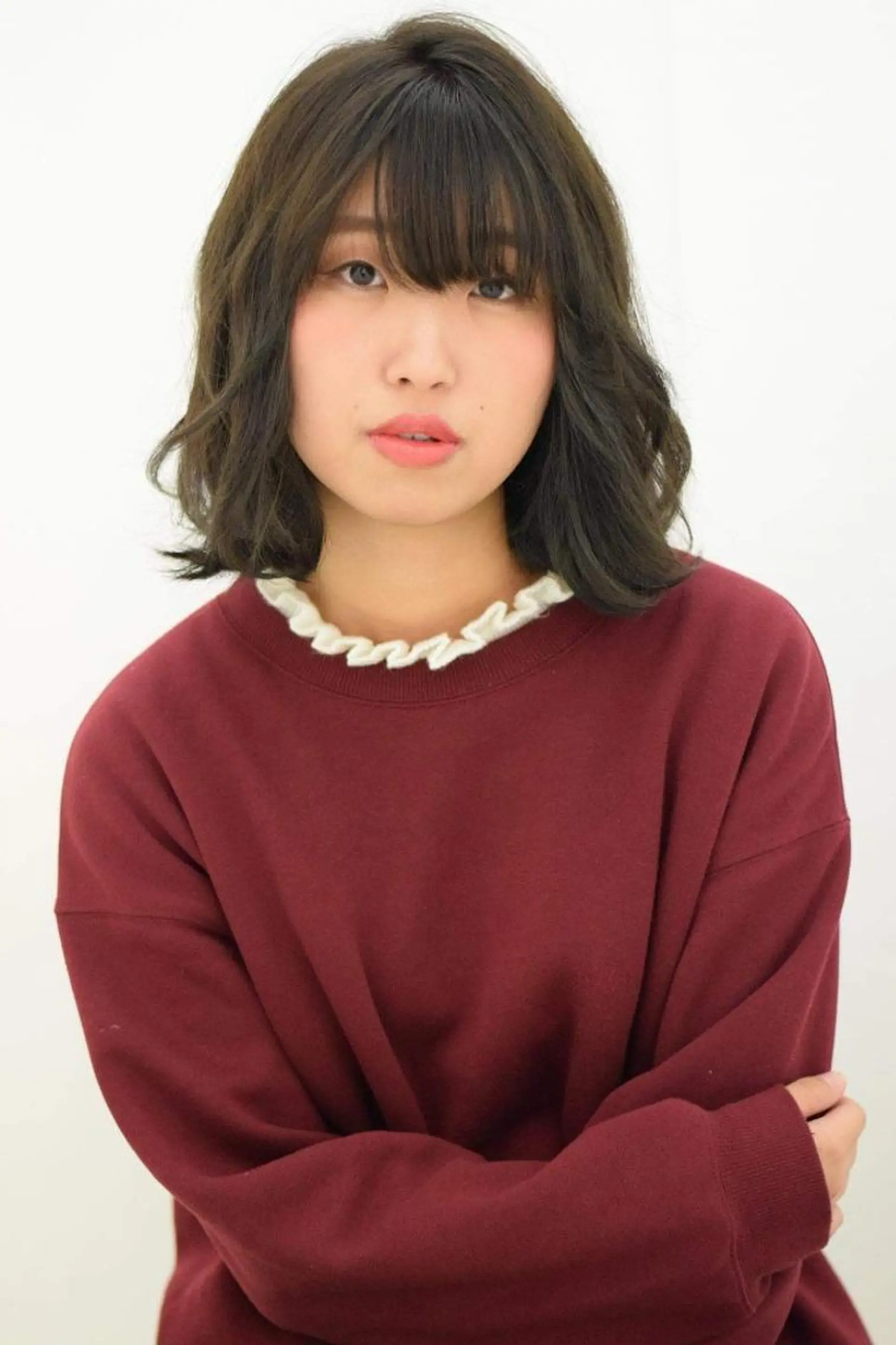 ミディアム 鈴木 貴之のヘアスタイル