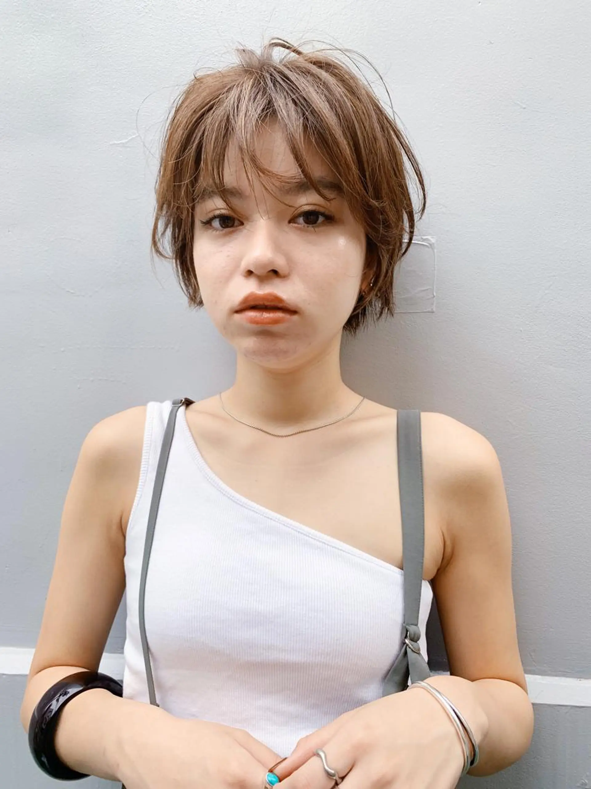 ショート ショートヘア カット ヘアカラー ヘアセット ブリーチカラーNo. 1🌈 RYOGAのヘアスタイル