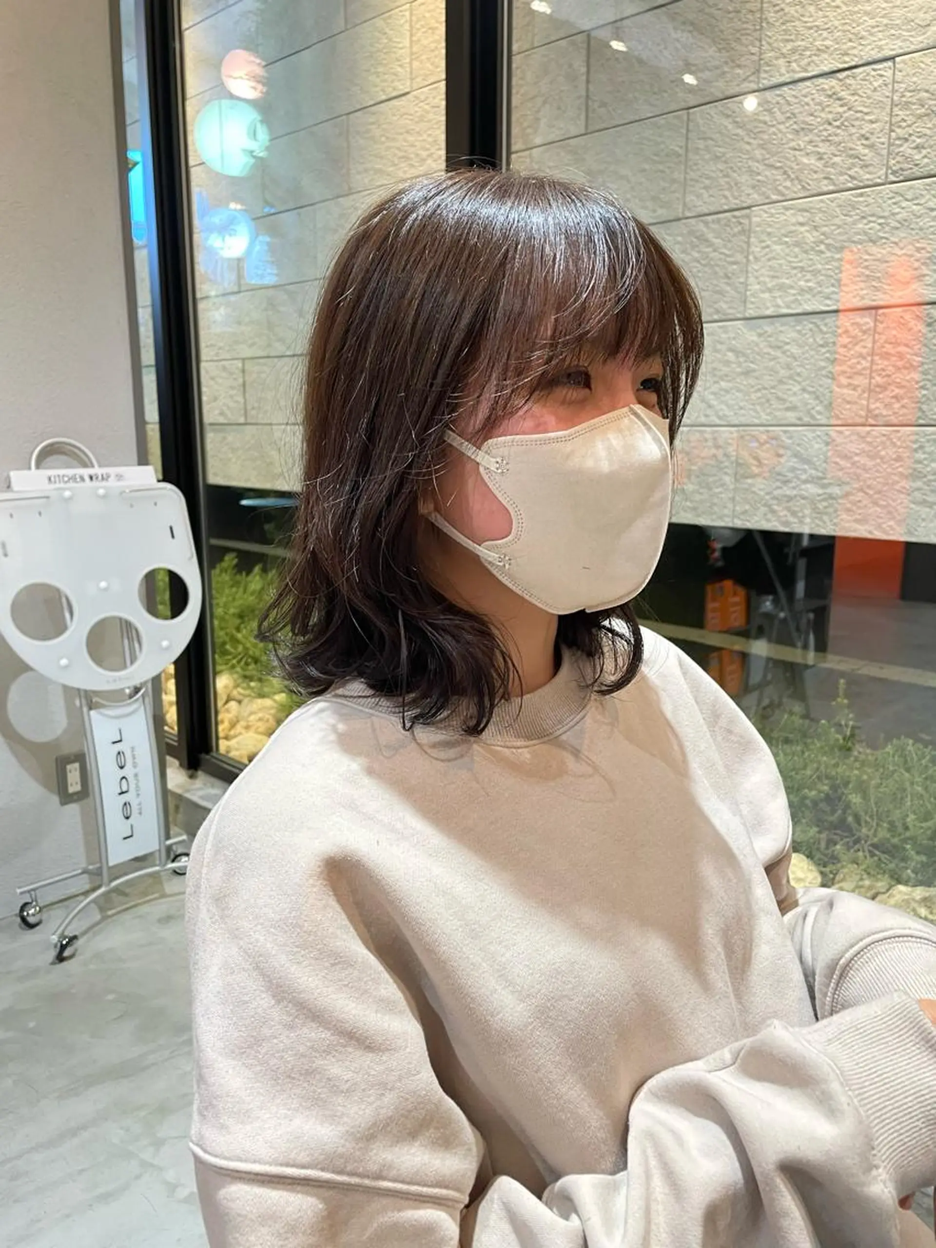 ミディアム 三好 祐希のヘアスタイル