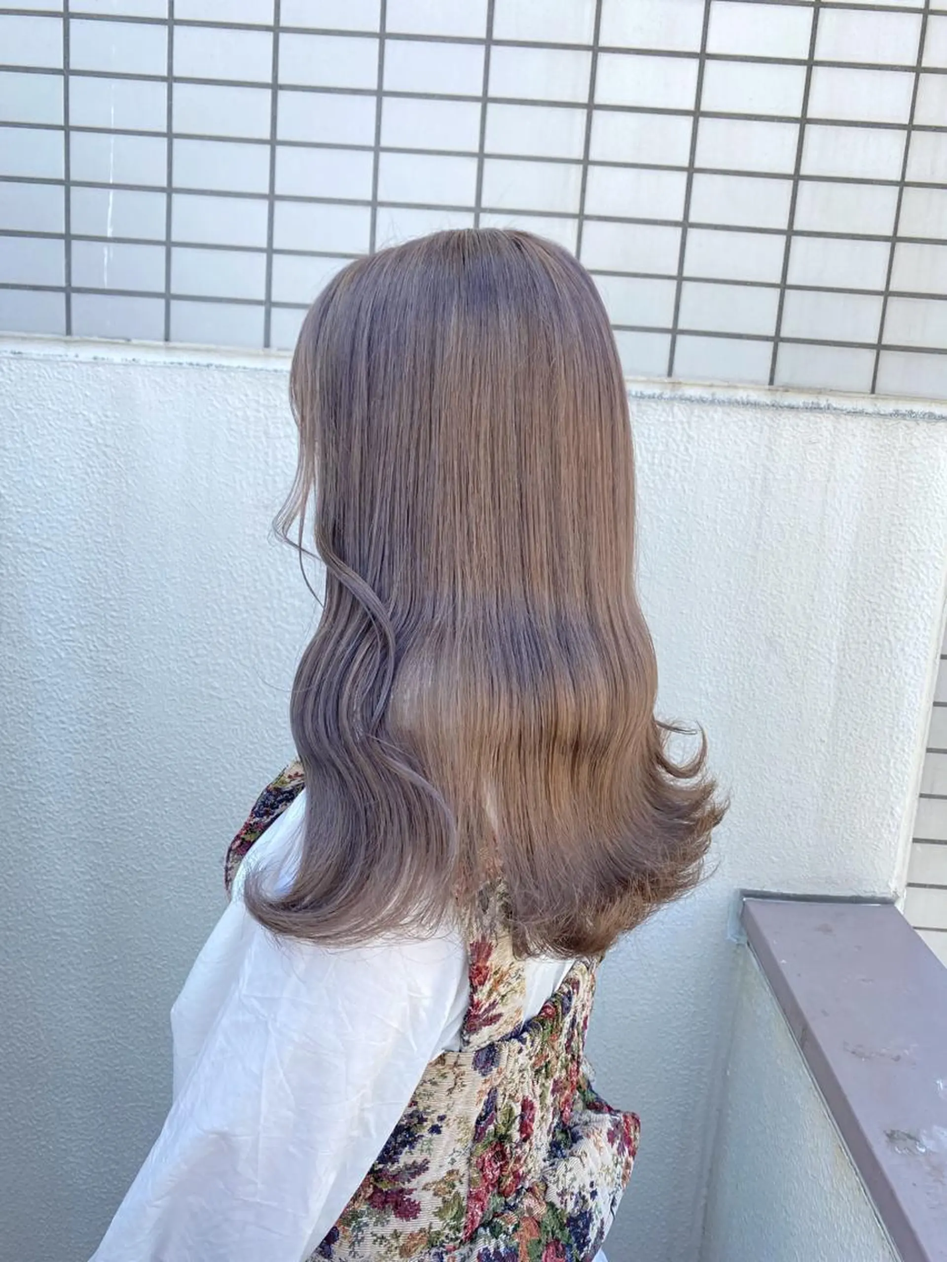 セミロング カラー EGO所属・EGO Top stylistのヘアスタイル