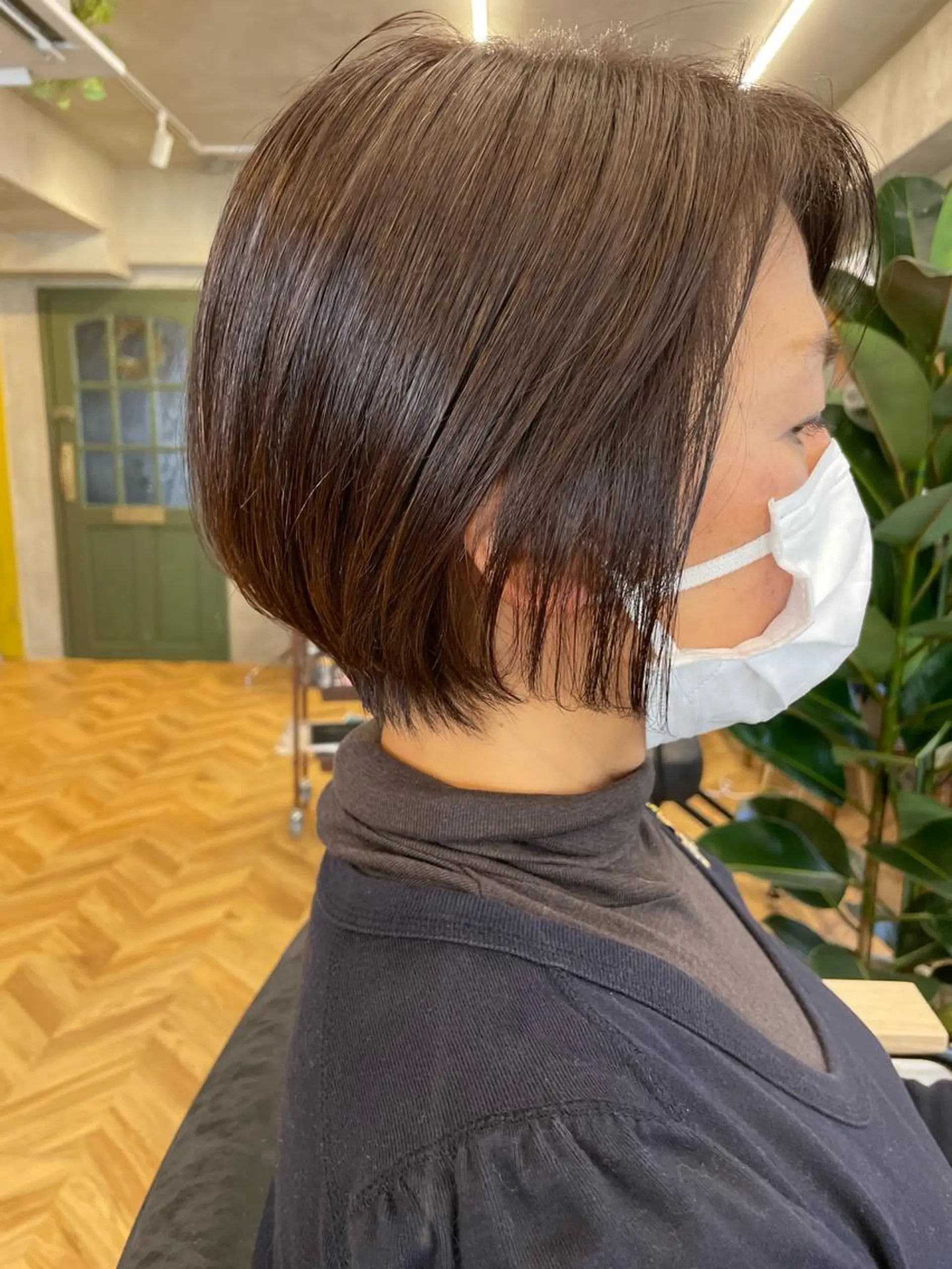 ショート 髪質改善/縮毛矯正✨ ヤマザキ リョウスケのヘアスタイル