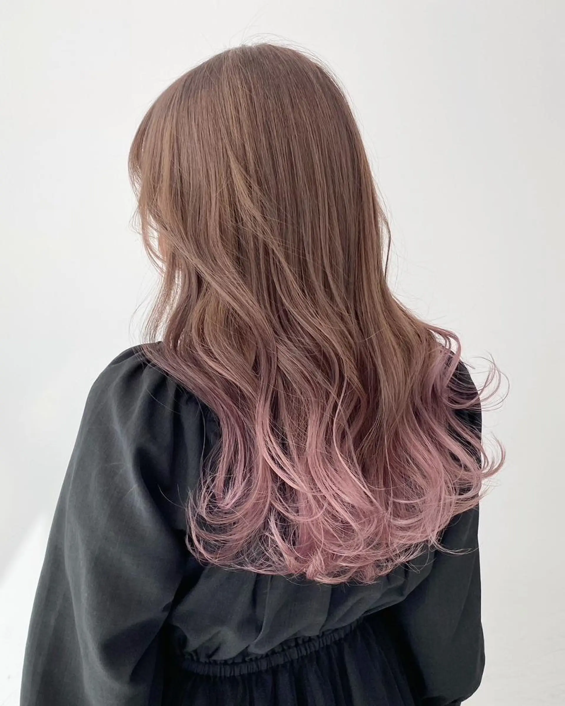 ロング 毛流れパーマ&縮毛 ⚔️夢生志(ゆうし)のヘアスタイル