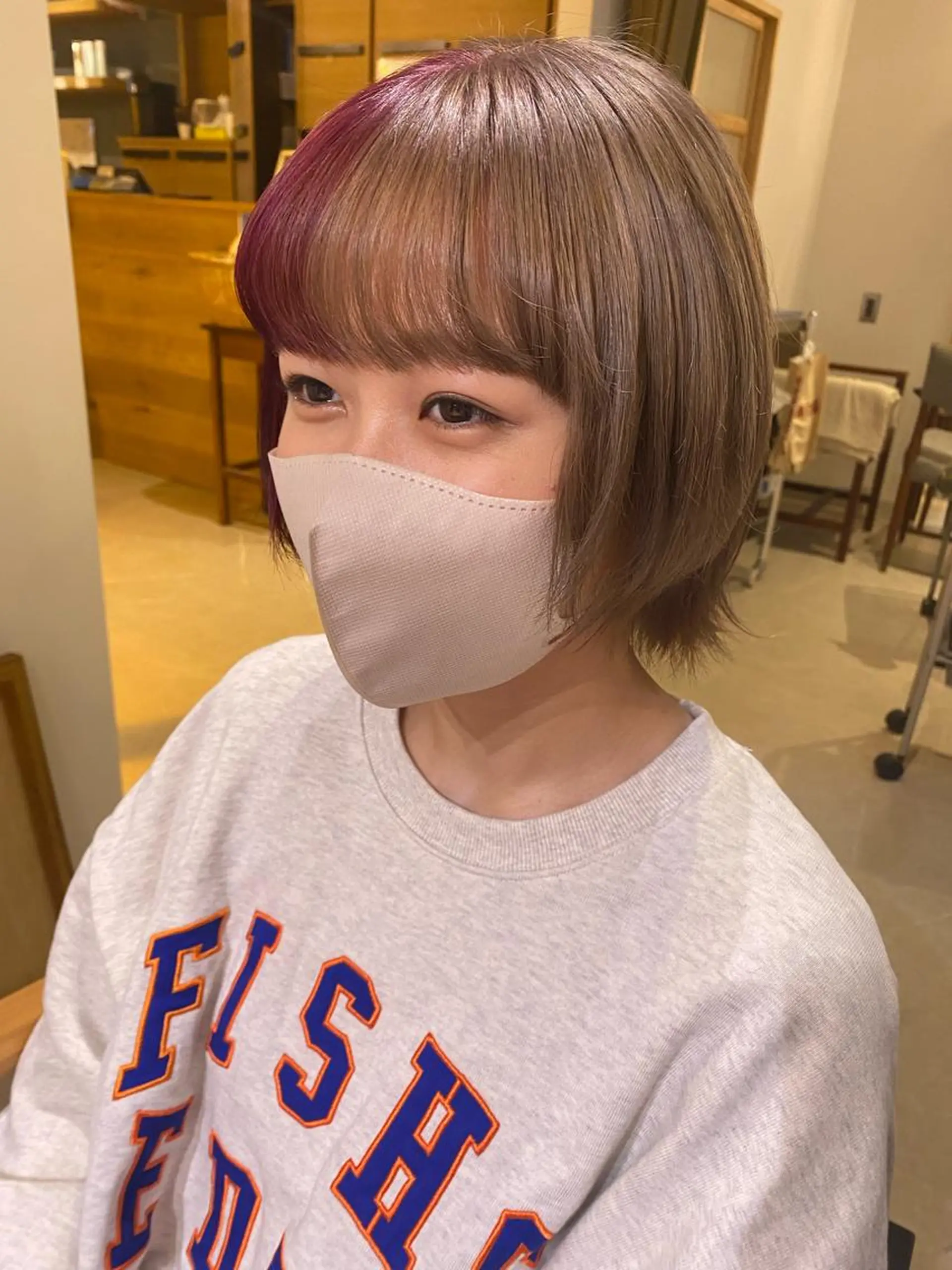 カラー ブリーチ SHICUNE /ミホのヘアスタイル