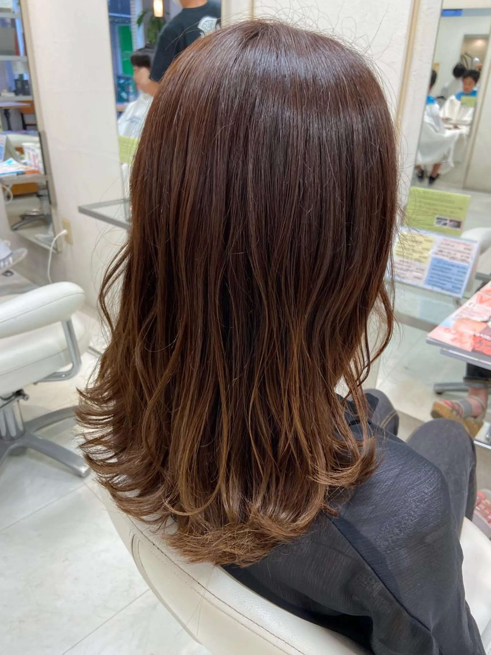 セミロング レイヤーカット カット トリートメント 菊地 美憂のヘアスタイル