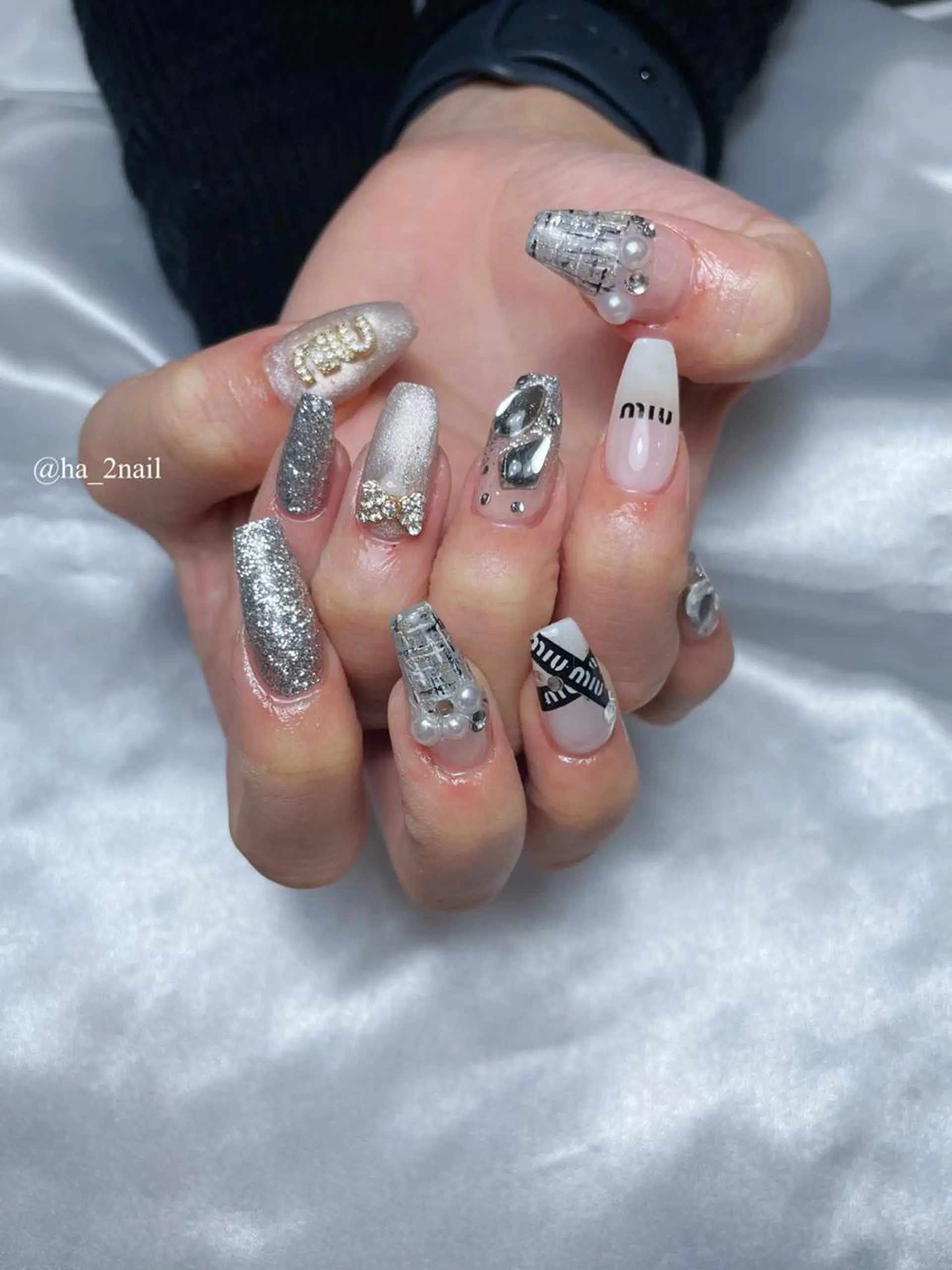 ネイル NAIL and EYELASH ALPHA.所属・ALPHA. 姫繇のネイルデザイン