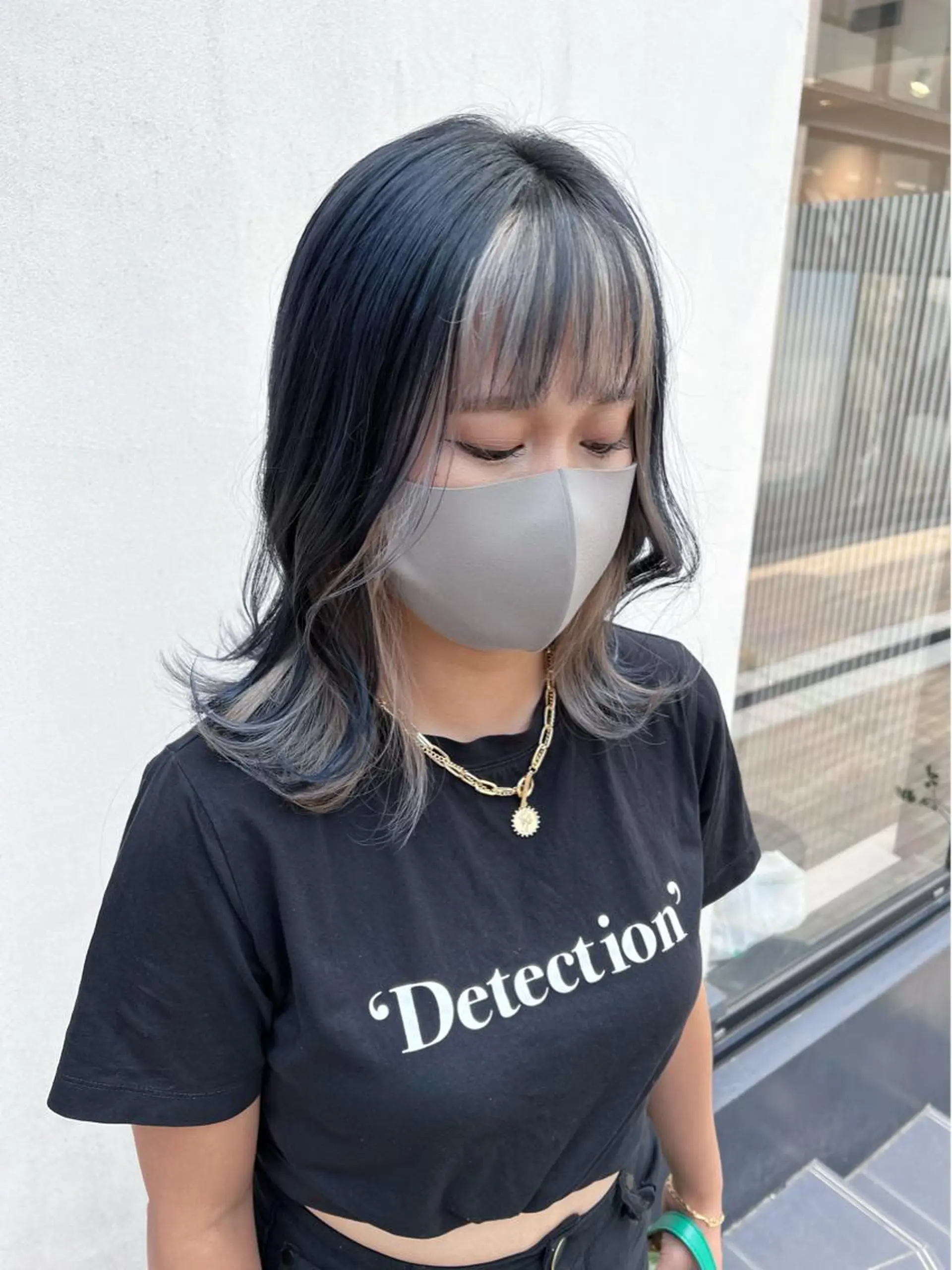 ミディアム カラー カット ヘアカラー トリートメント ally hairsalon所属・Emi .のヘアスタイル