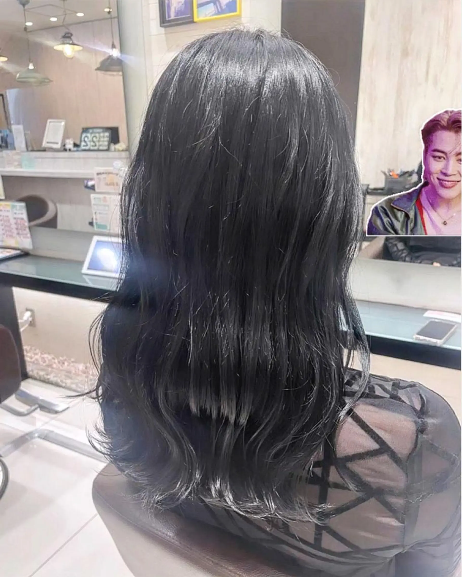 カラー ヘアカラー トリートメント EARTH 山﨑龍馬のヘアスタイル