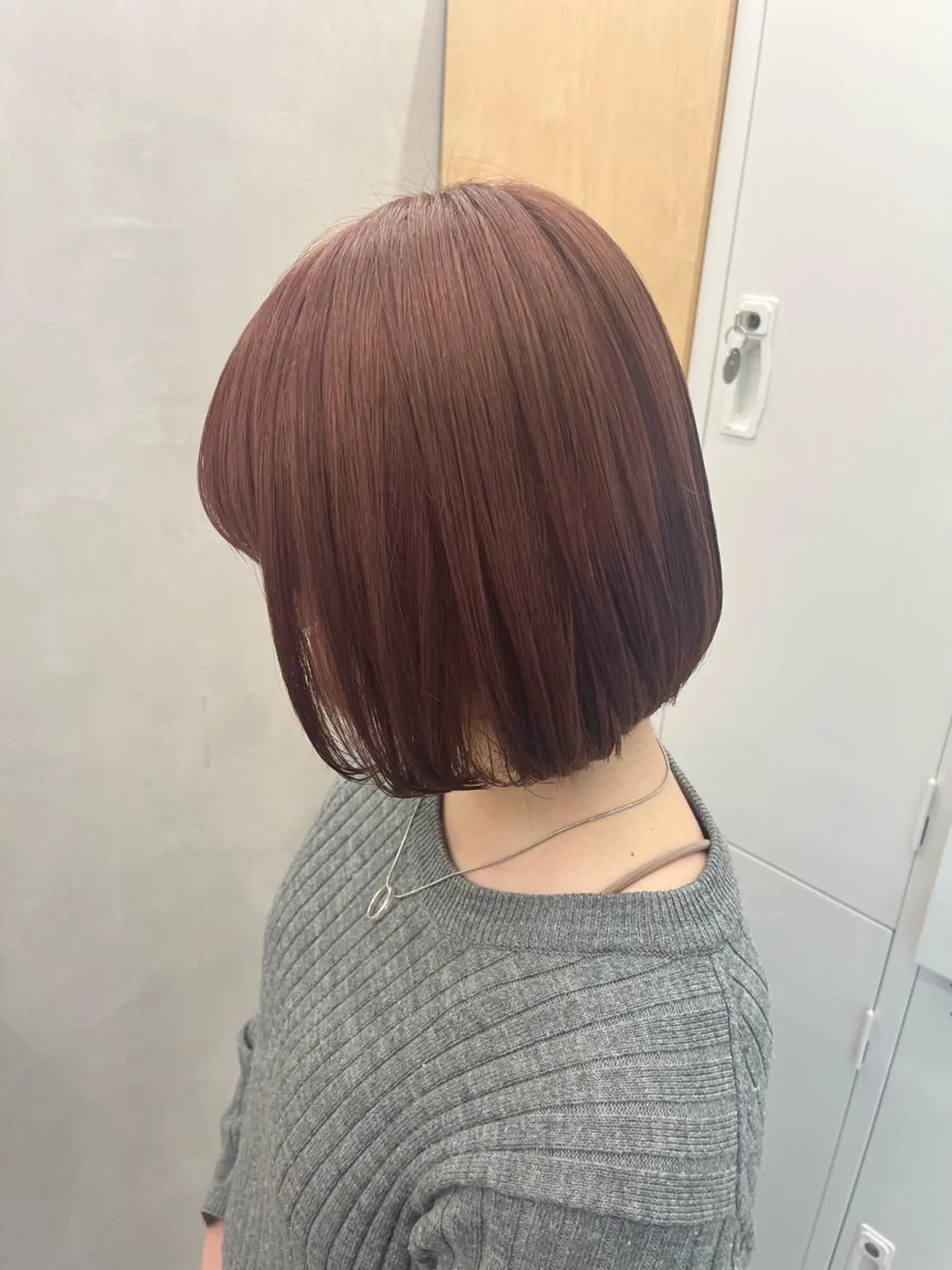 ショート カラー ヘアカラー トリートメント ヘアセット 🎀透明感ブリーチ カラー🎀ミズキのヘアスタイル