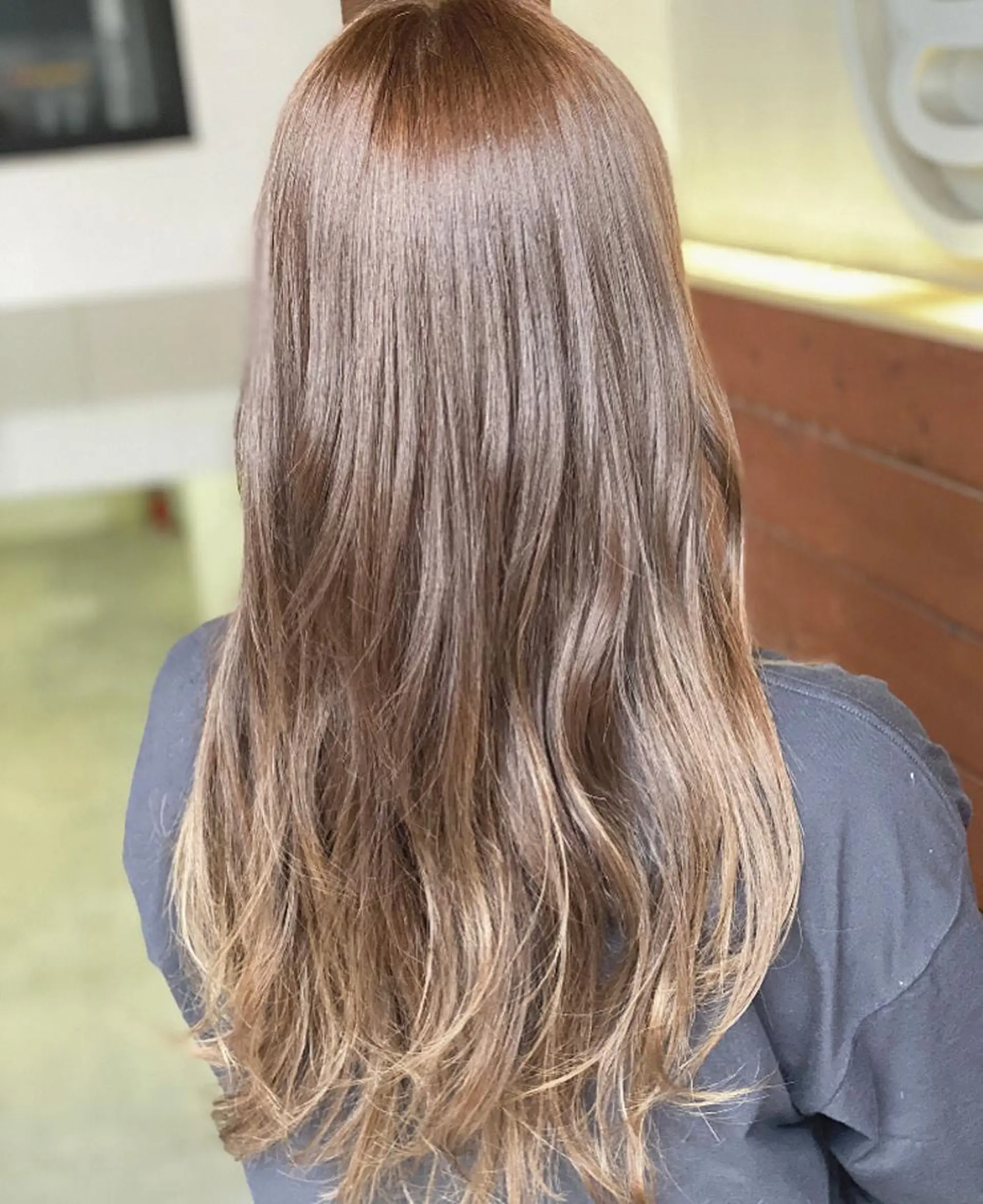 ロング ヘアカラー トリートメント 松本 剛成のヘアスタイル