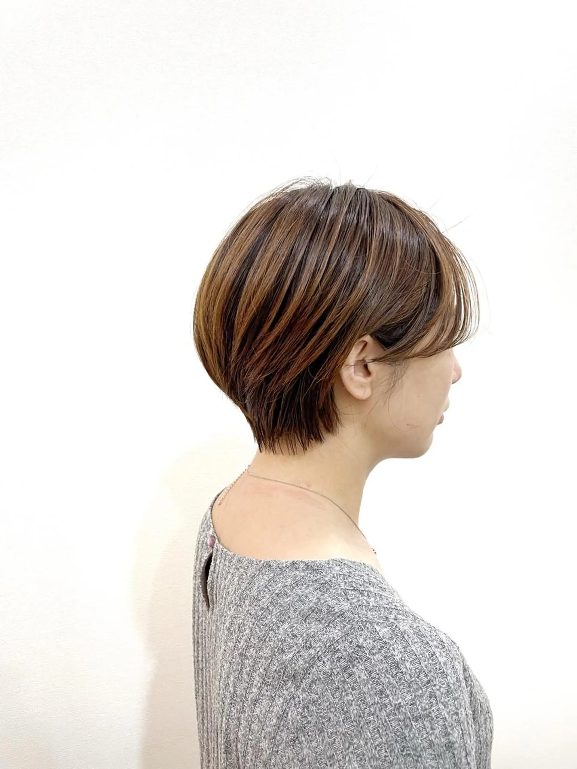 ショート newline銀座所属・銀座ショート/ 大人ショート/金子涼のヘアスタイル