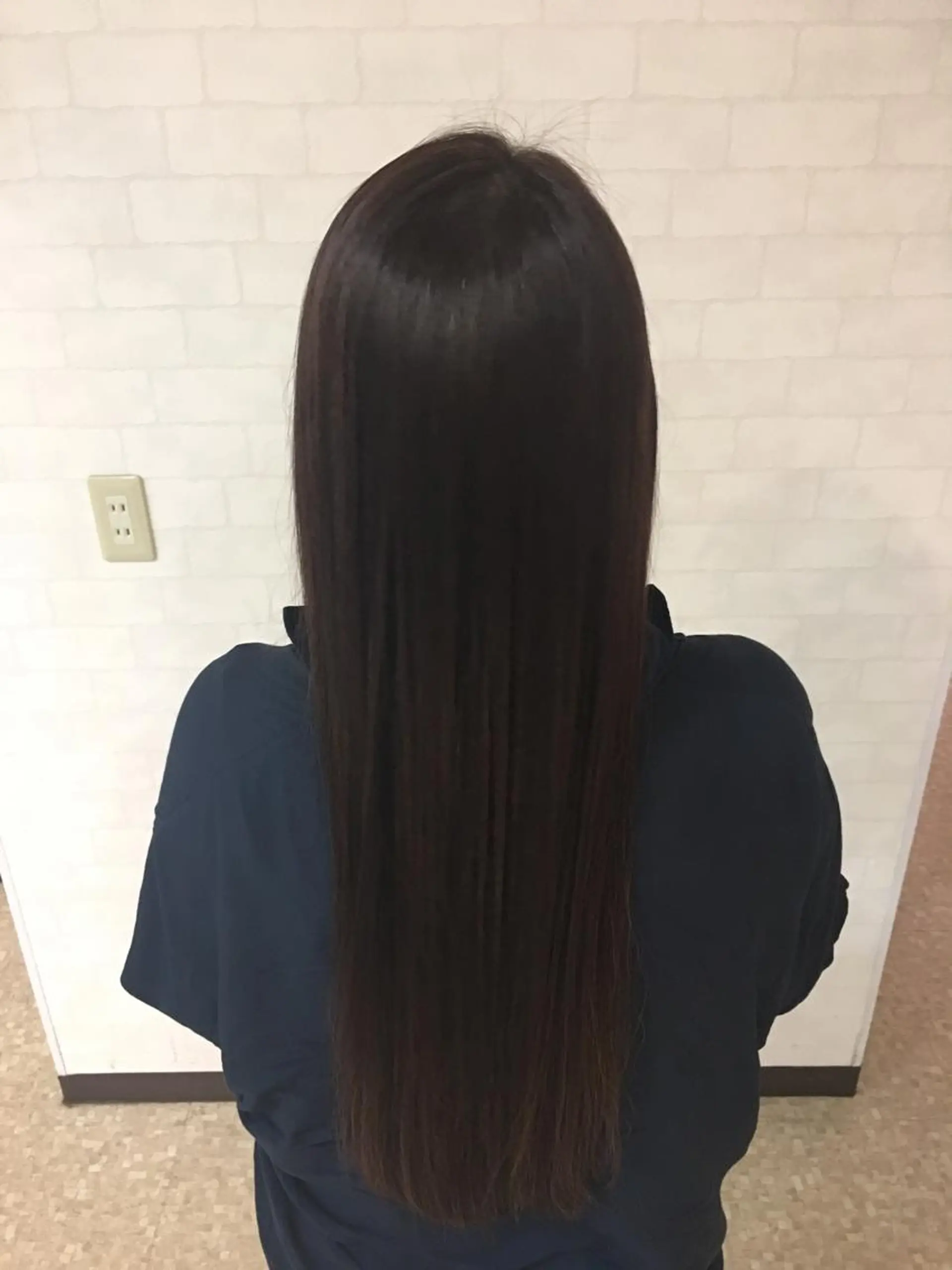 ロング パーマ 縮毛矯正 トリートメント カット 縮毛矯正 トリートメント Agu hair rupia 金沢店所属・金沢美容室/ 艶髪/夜営業/JINのヘアスタイル