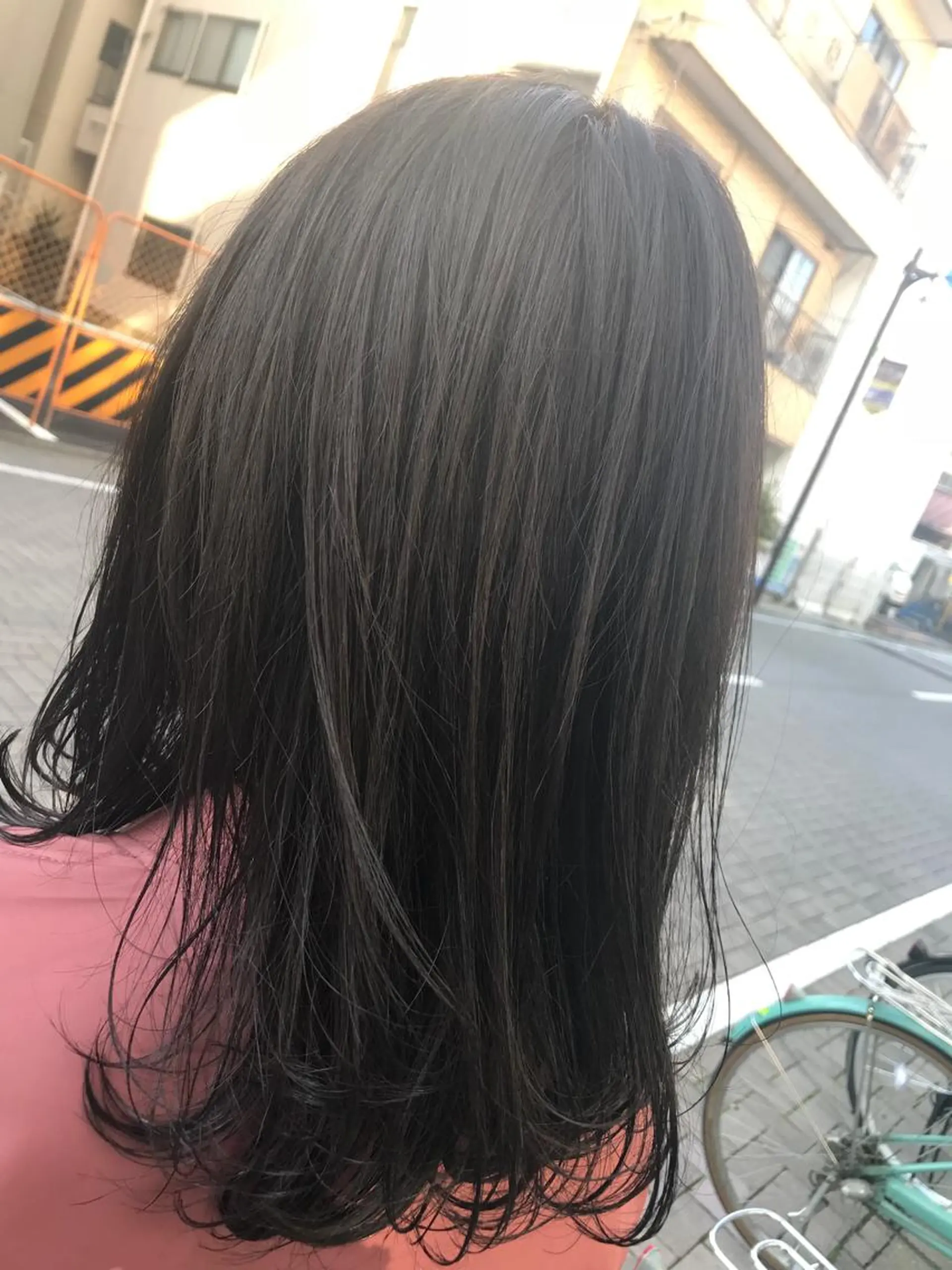 セミロング カラー 透明感カラー カット ヘアカラー トリートメント 久保亮太 /大人ショートのヘアスタイル