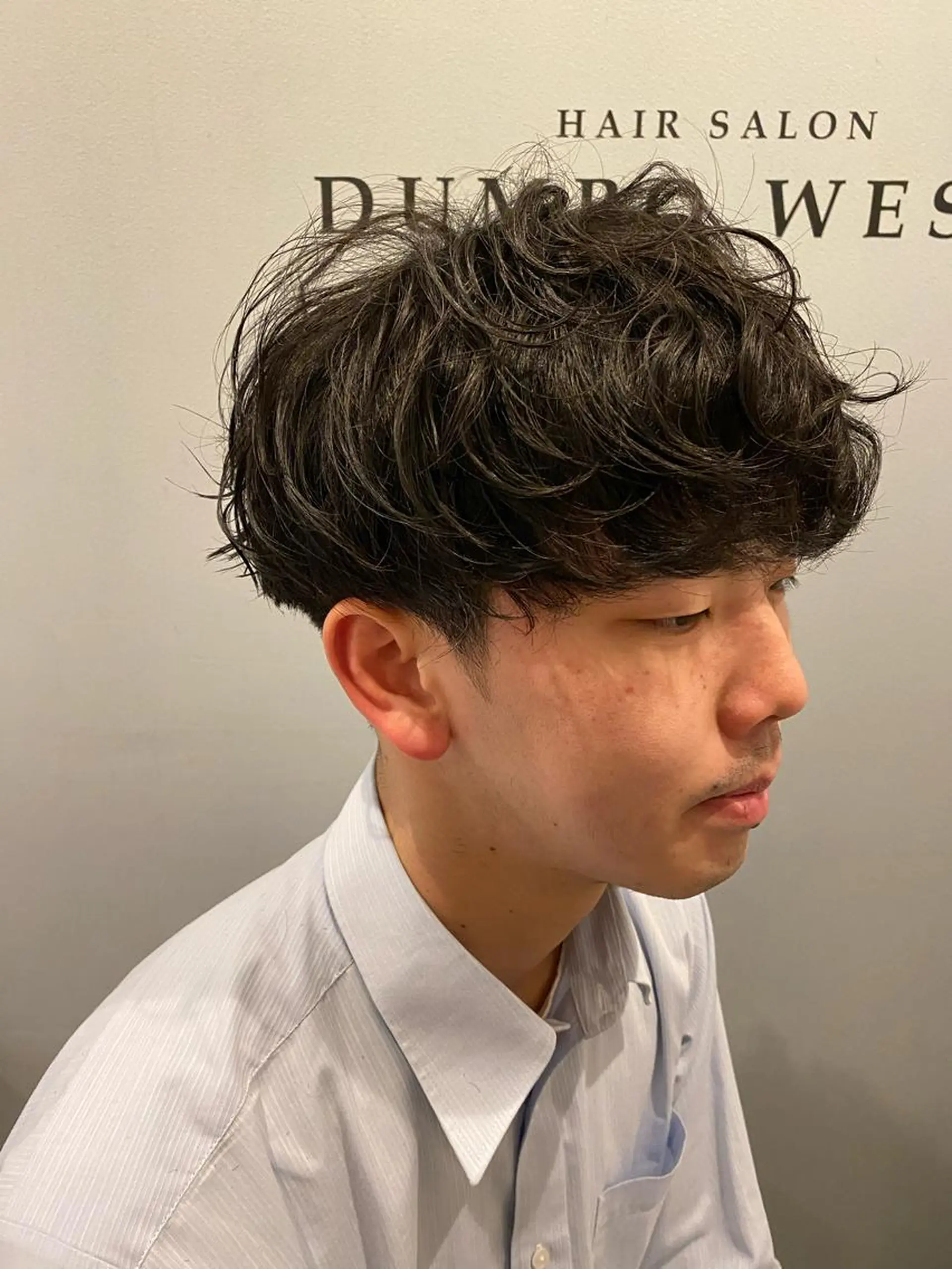 パーマ メンズ カット パーマ トリートメント Dxxxx III所属・オシャレ女性目線の 大人メンズ❁⃘*.ﾟのヘアスタイル