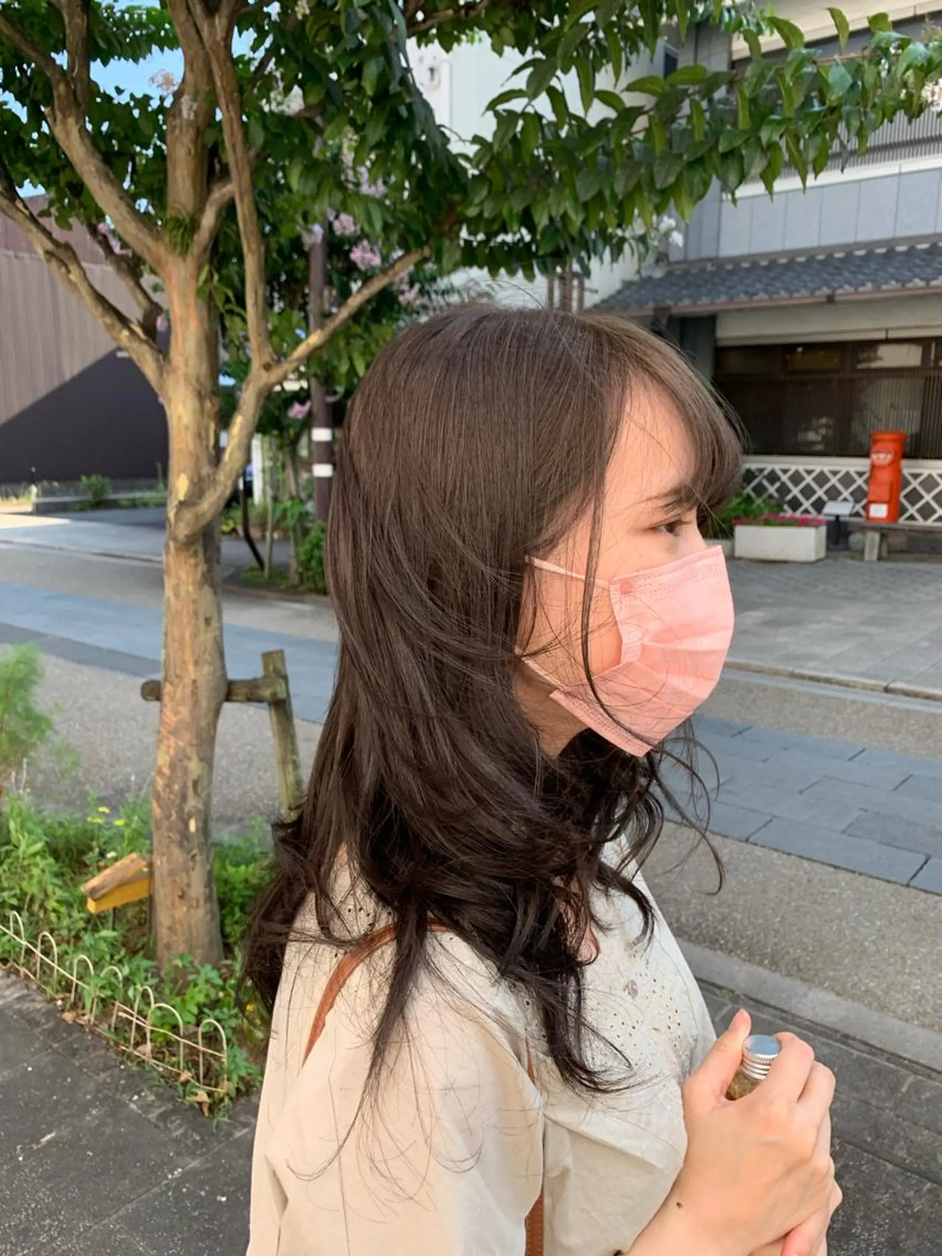 セミロング カラー Lunapiena所属・Lunapiena 🫧ナナのヘアスタイル