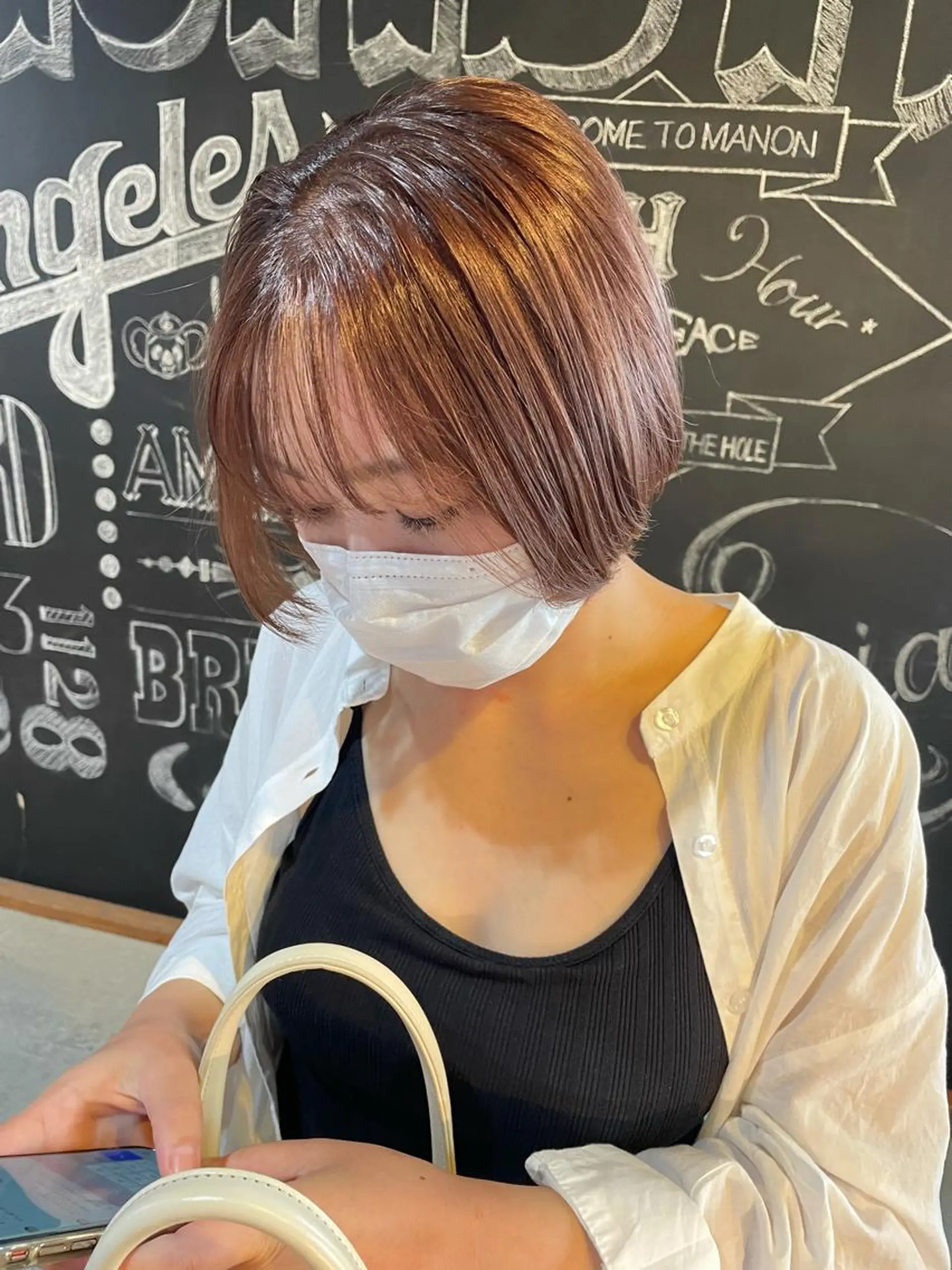 ショート カラー mielhair所属・中根 亜莉紗のヘアスタイル
