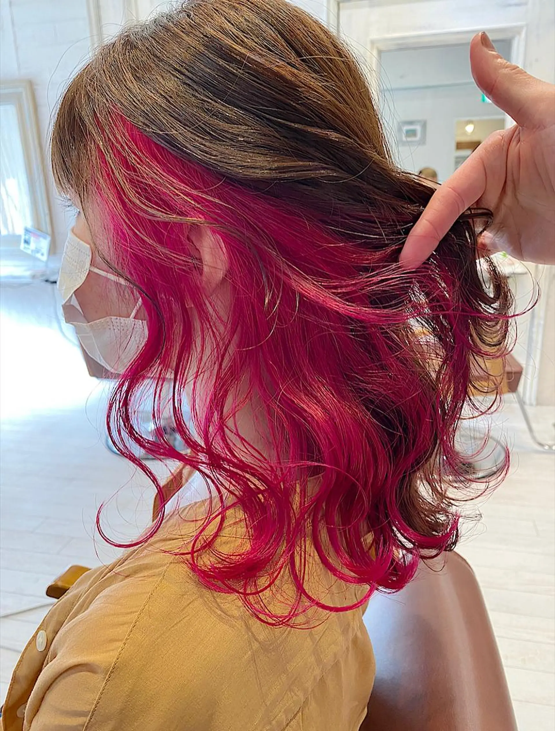 セミロング カラー Fbeauty所属・ブリーチ koheiのヘアスタイル