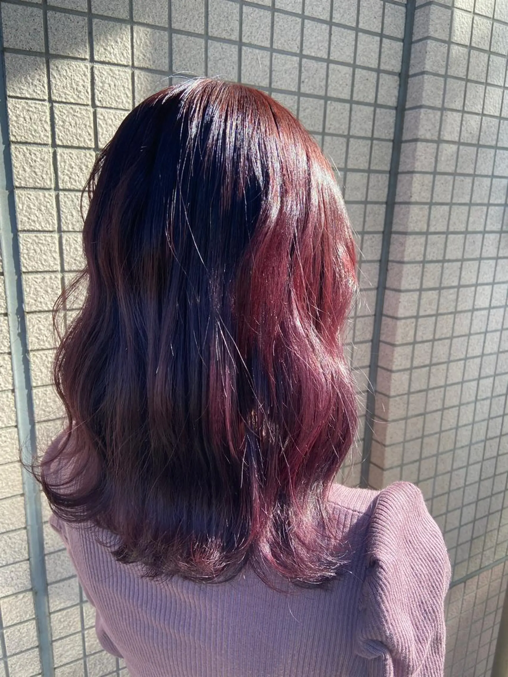 ミディアム カット ヘアカラー wichi【ウィチ】所属・前島 優里のヘアスタイル