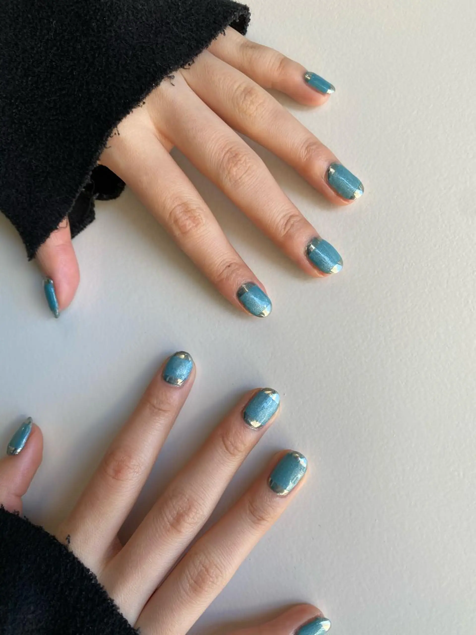 ネイル マグネットネイル ミラーネイル JurerEye☆ Marikoのネイルデザイン