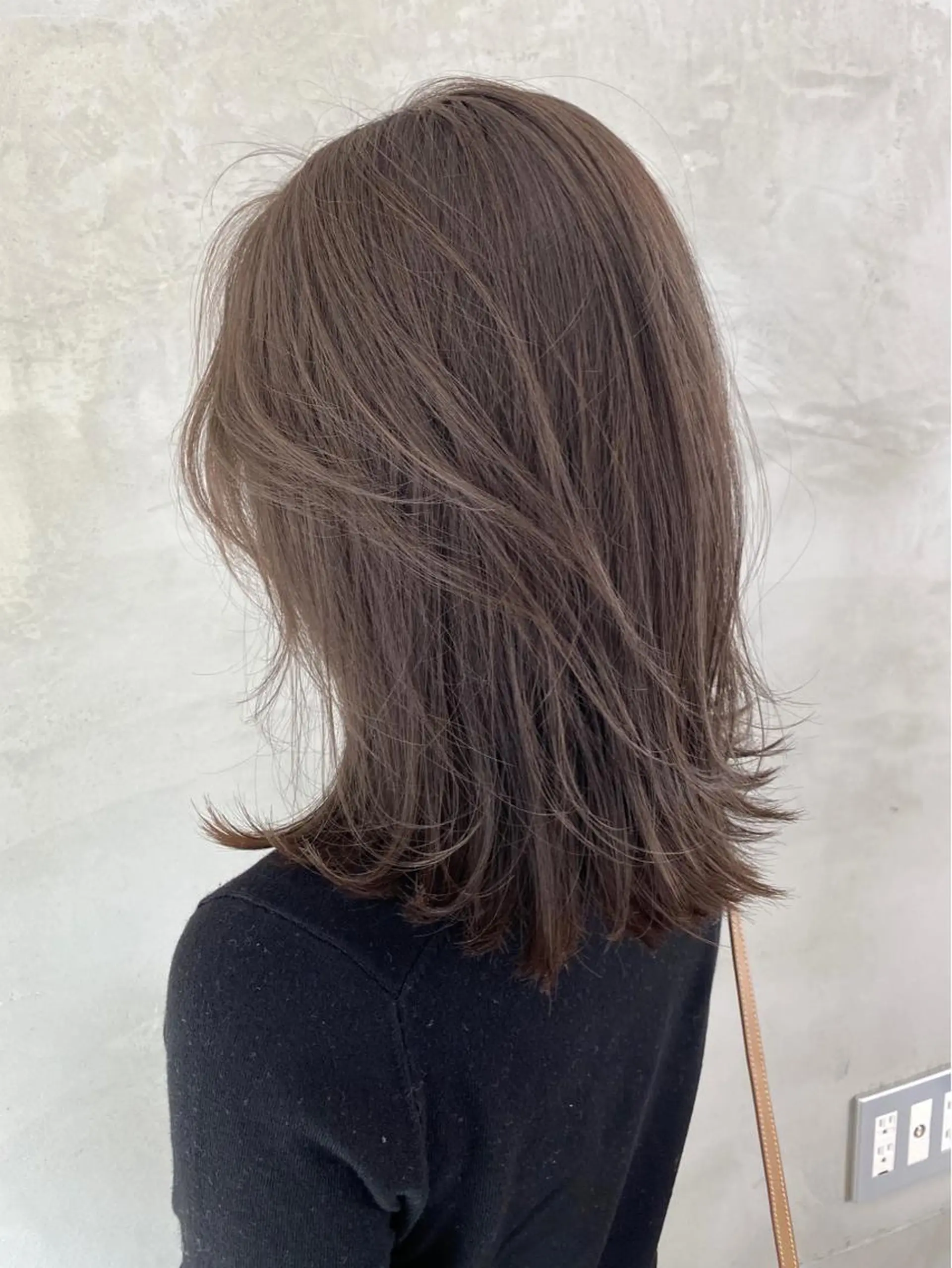 ミディアム カラー オリーブカラー カット ヘアカラー トリートメント pesca 長町南店 OIKAWAのヘアスタイル