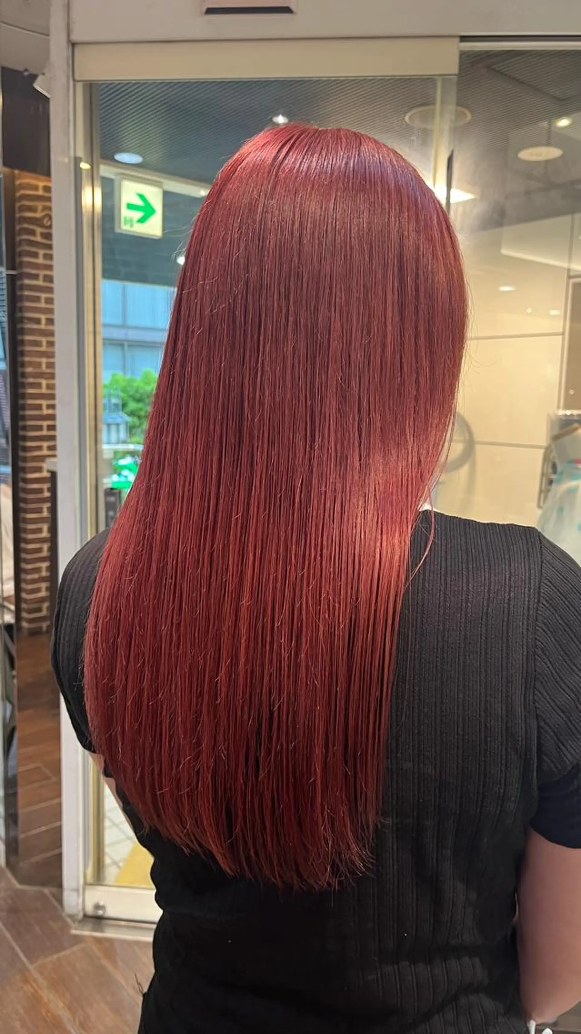 ロング カラー ブリーチ ケアブリーチ ダブルカラー イヤリングカラー グラデーションカラー ボブ/暖色カラー コウボヒカルのヘアスタイル