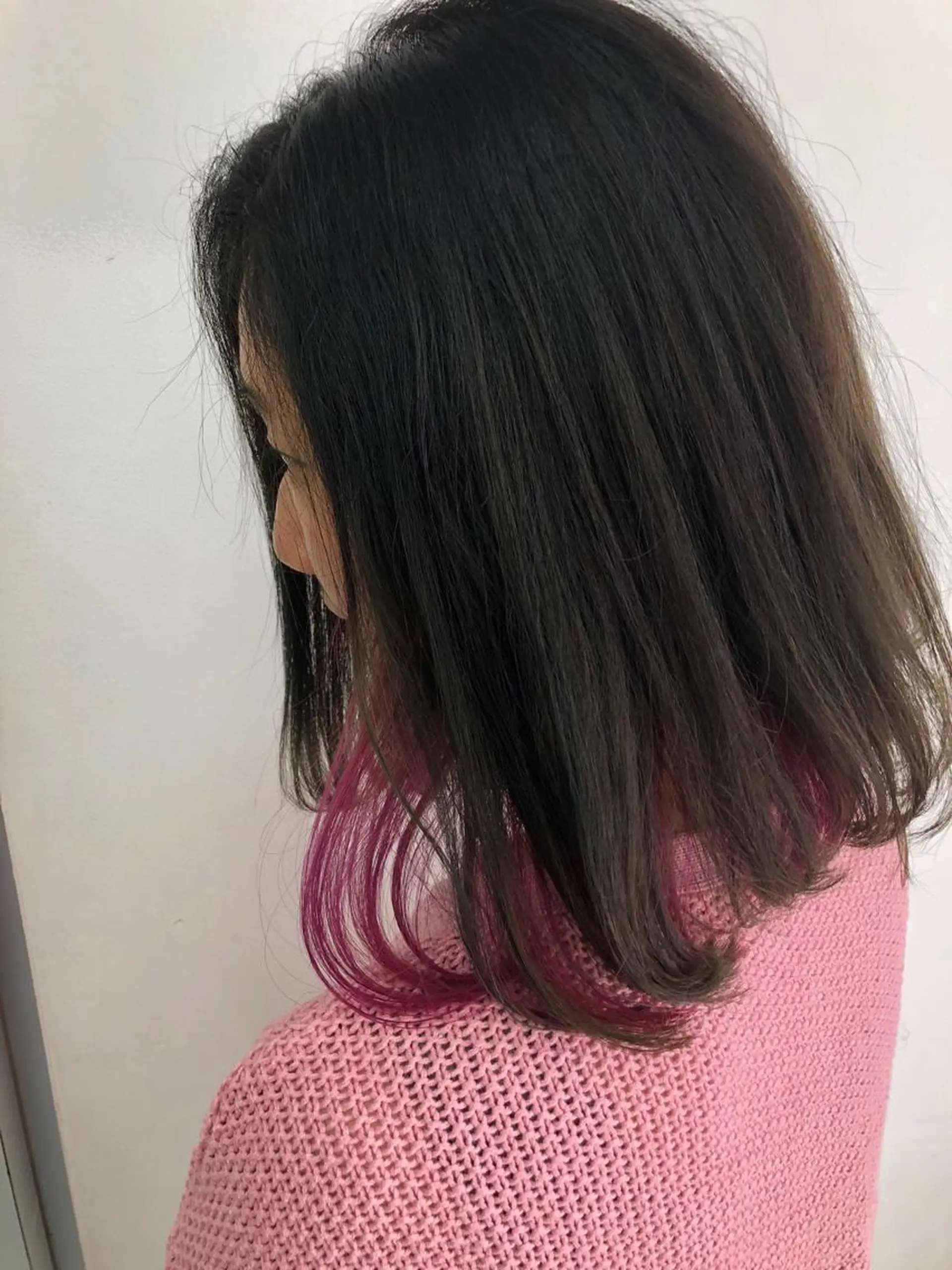 ミディアム カラー インナーカラー ヘアカラー 岩崎 裕司のヘアスタイル