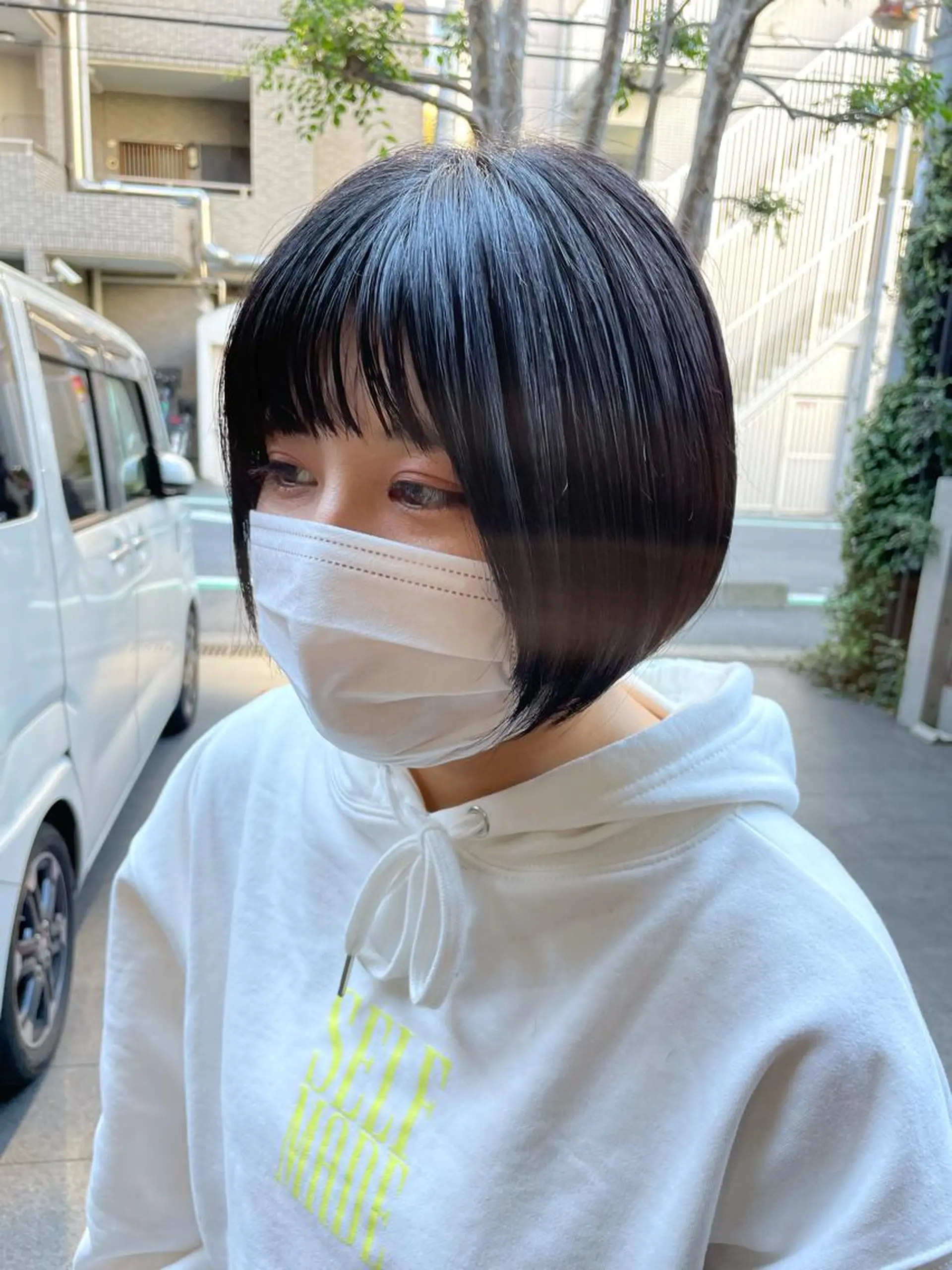 ショート カラー ショートボブ ボブ ショートヘア やすだ しおりのその他イメージ
