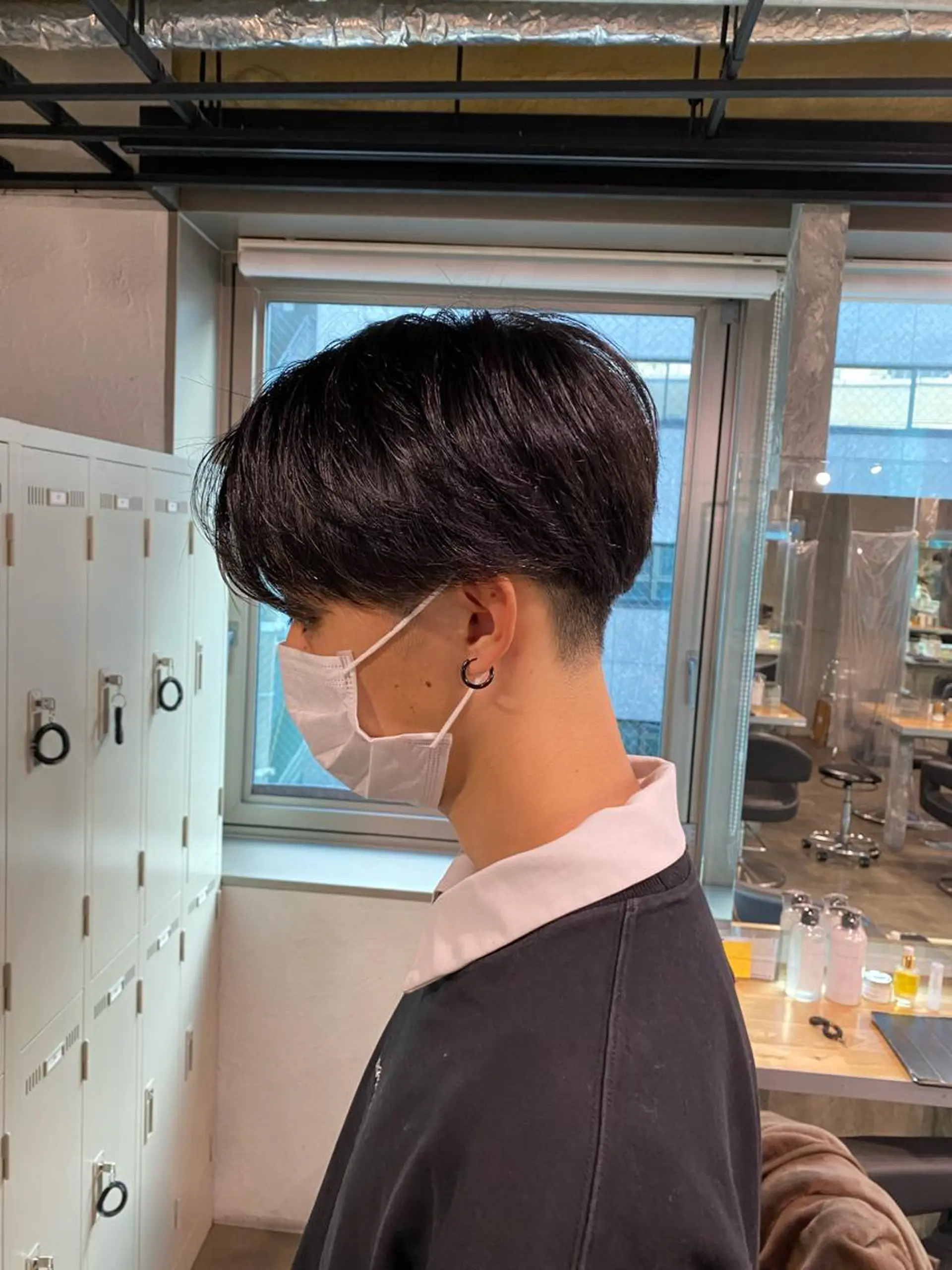 ショート パーマ メンズ 🟦ニュアンス/メン ズパーマ横浜🟦のヘアスタイル