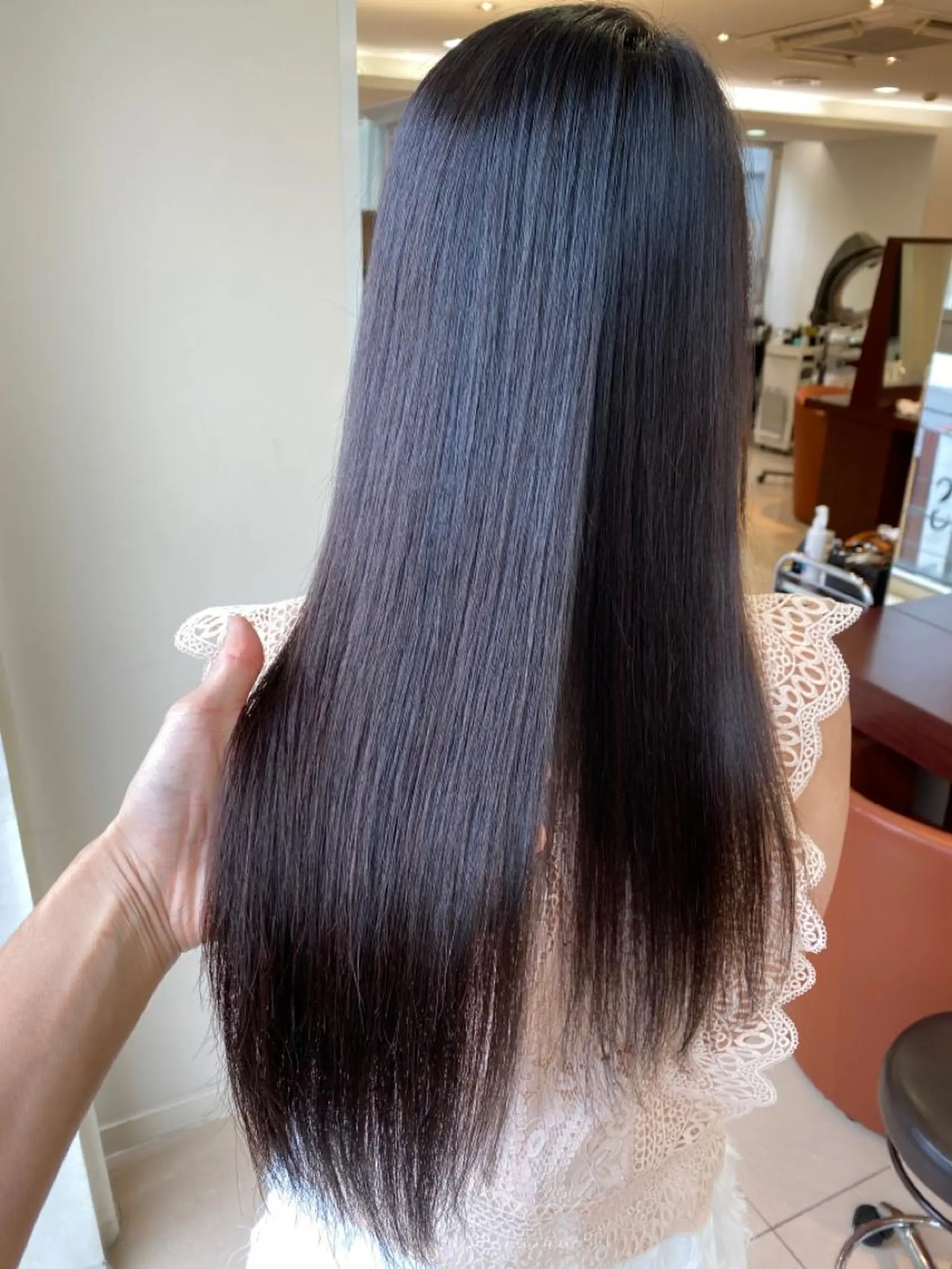 ロング トリートメント 杉崎 秀弥のヘアスタイル