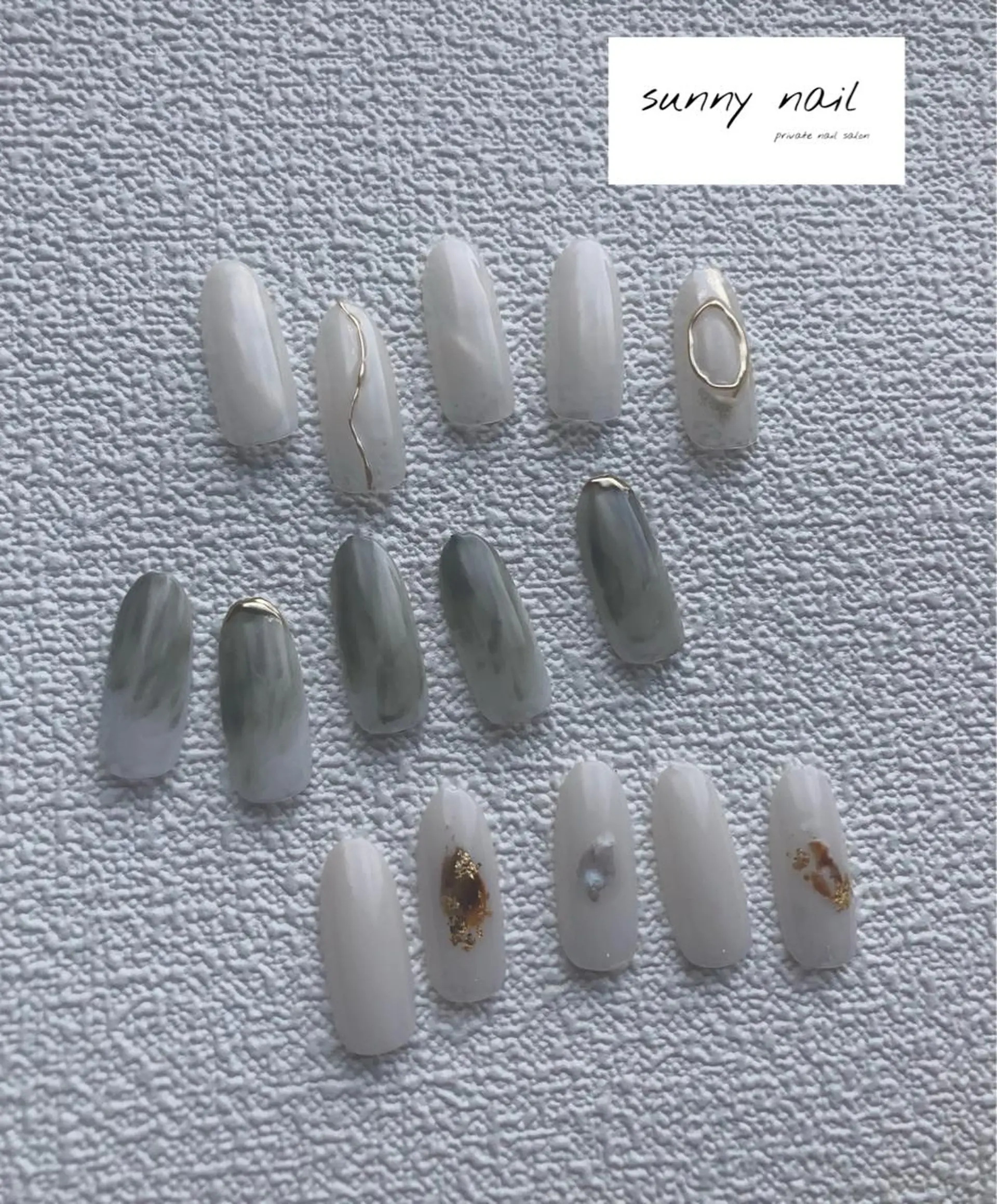 ネイル ジェルネイル ミラーネイル ニュアンスネイル パラジェル ピスタチオネイル sunny nailのネイルデザイン