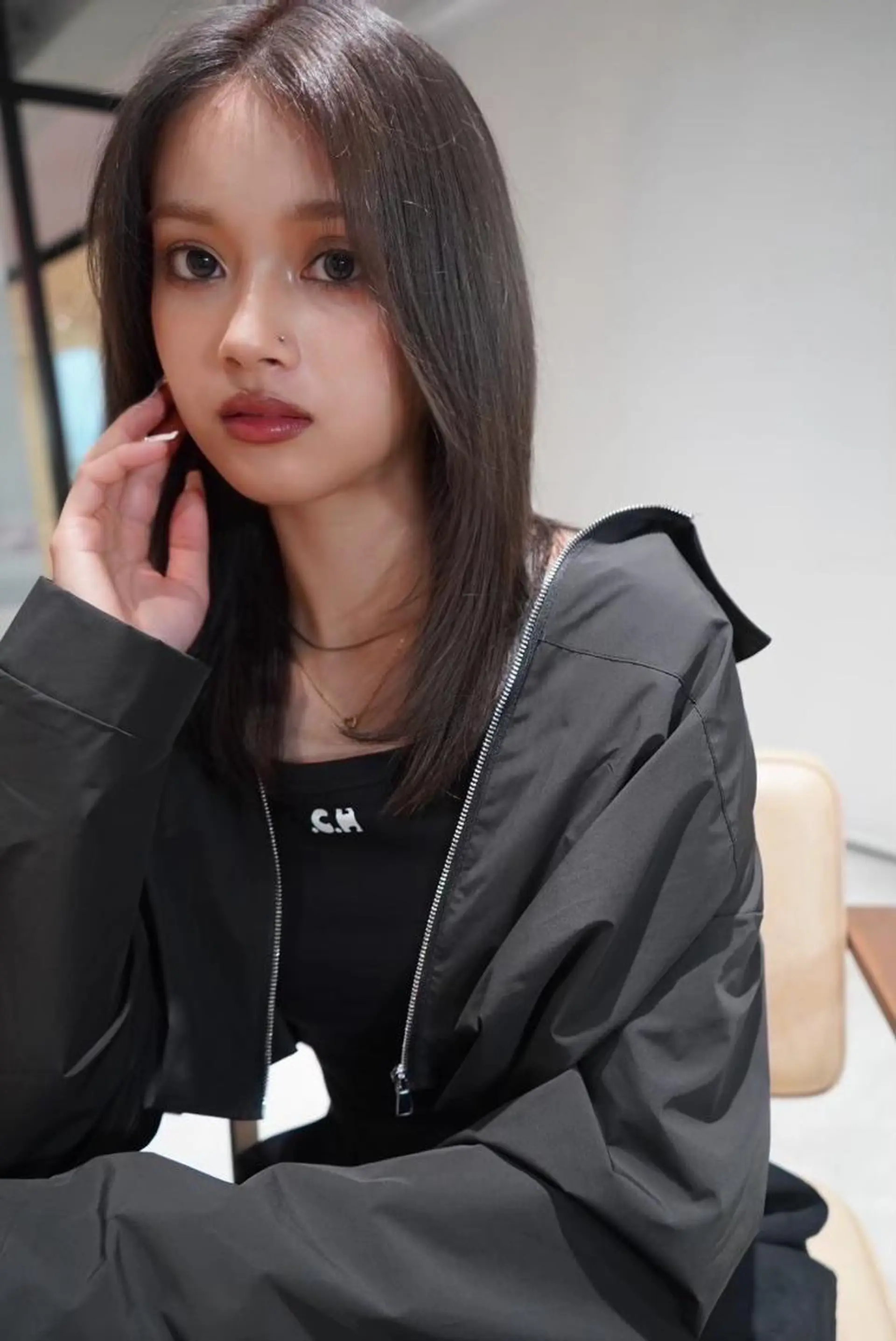 セミロング カラー カット ヘアカラー ANGELICA 近鉄奈良店のヘアスタイル