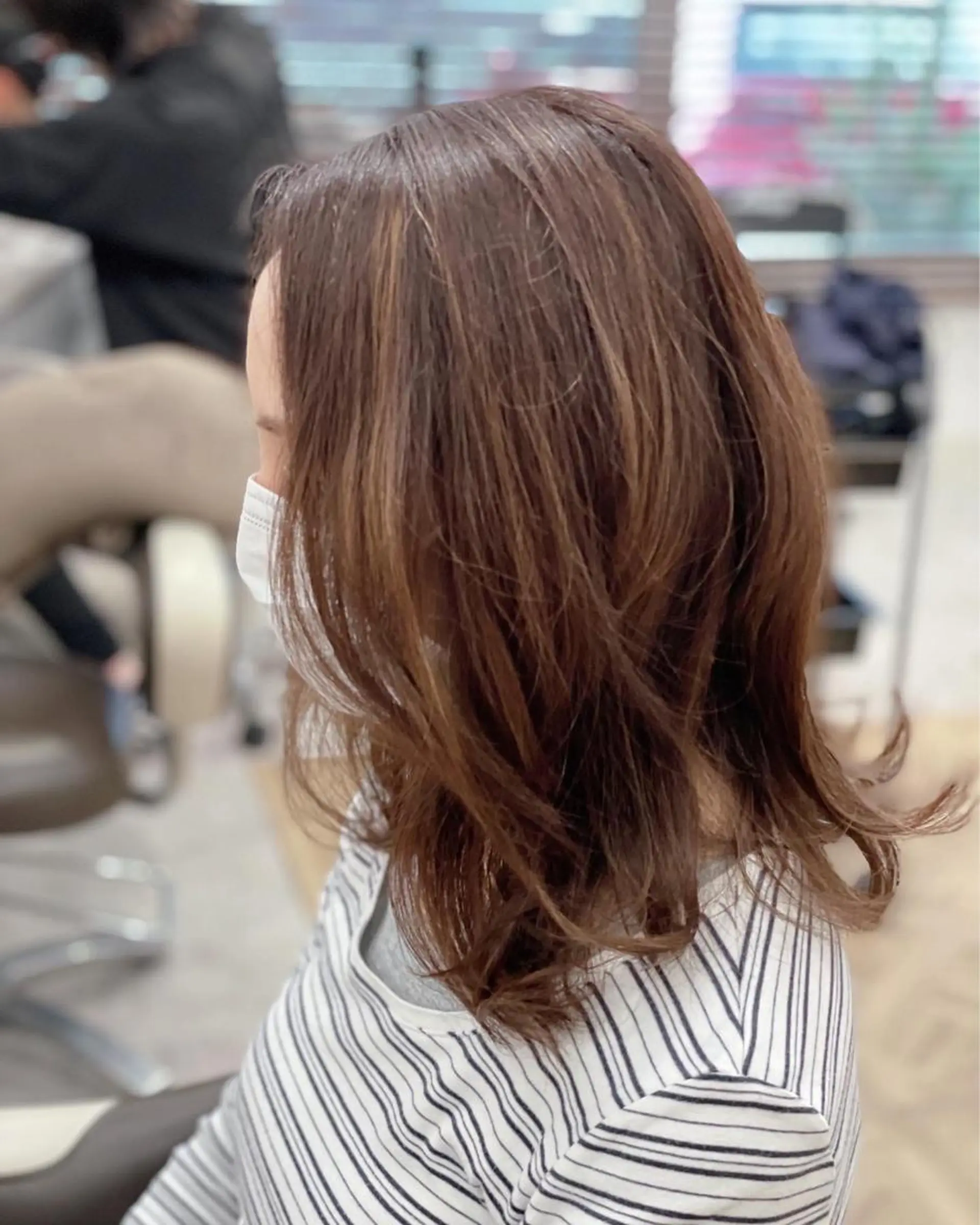 ミディアム riddle hair(駒生)所属・山越 美裕樹のヘアスタイル