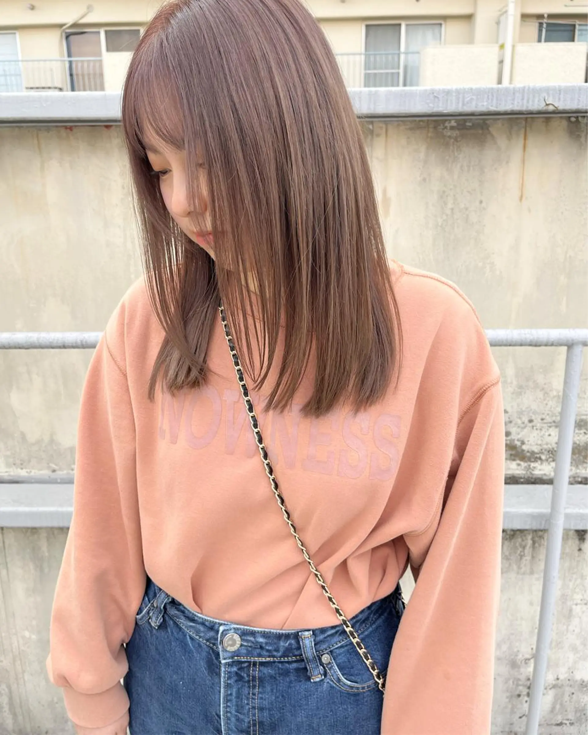 セミロング カラー JESTER所属・ハイトーン/ショート 村上淳乃🐥のヘアスタイル