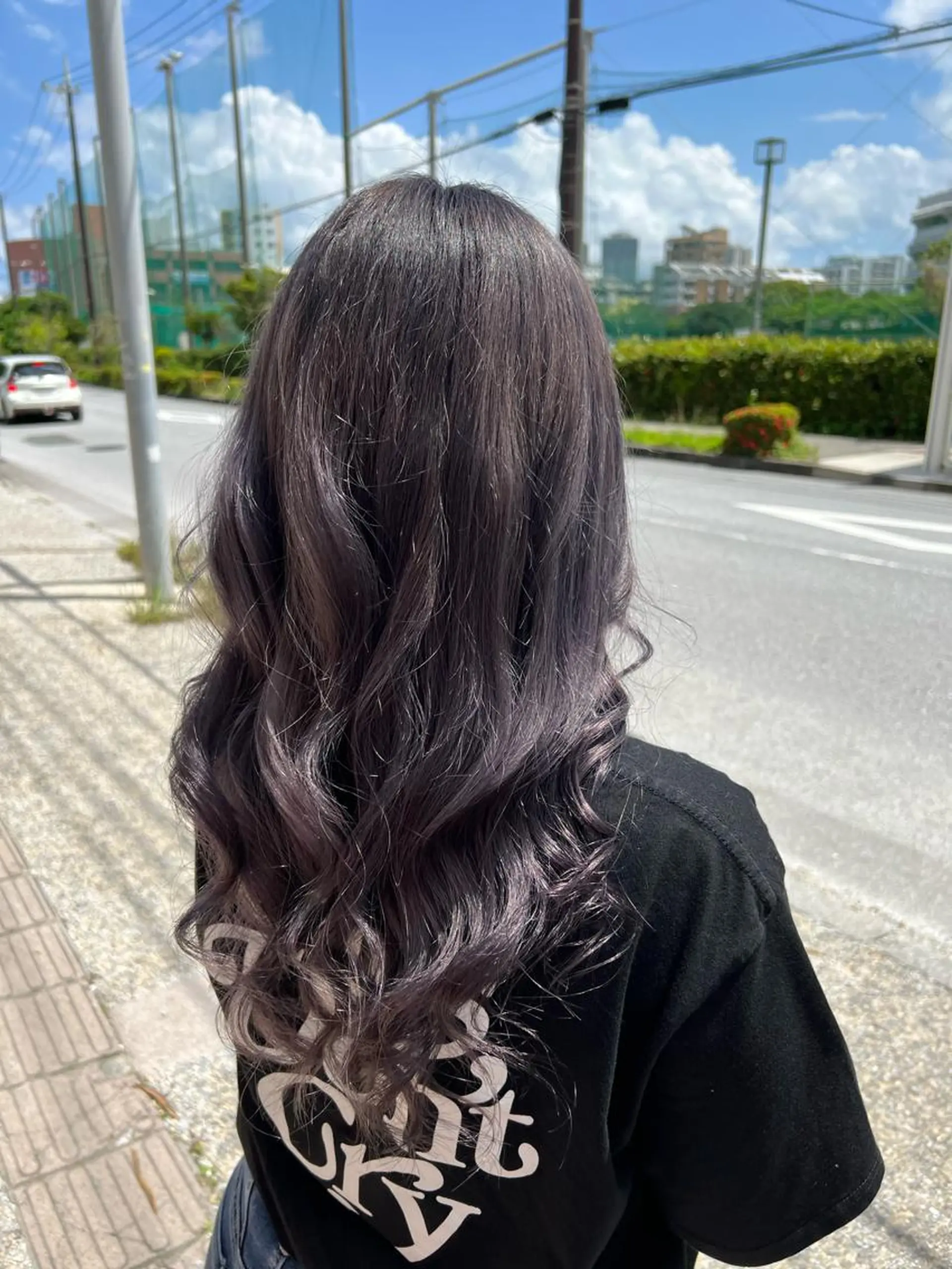 セミロング clana所属・プルエク/clana /marinaのヘアスタイル