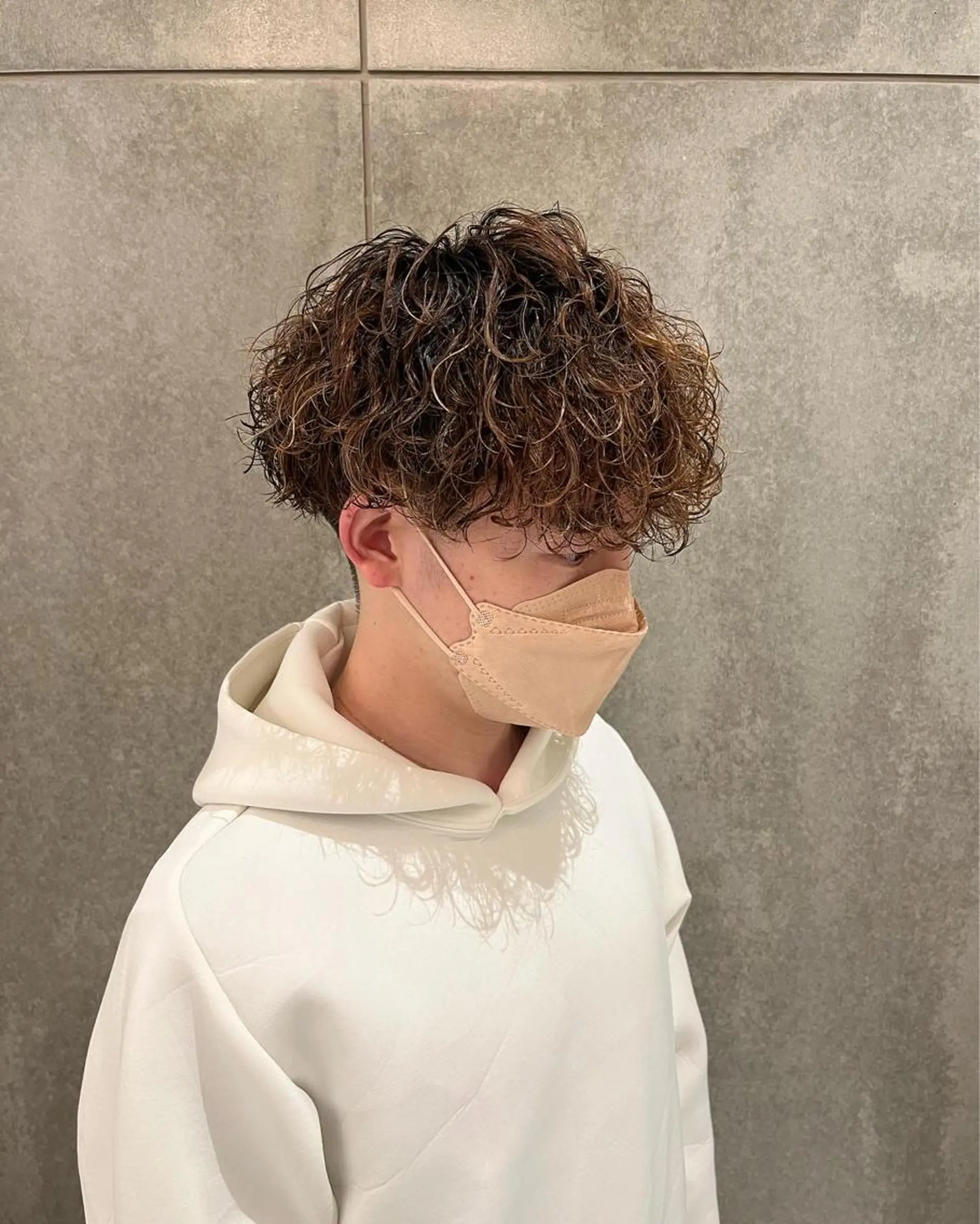 ショート パーマ メンズ 瀧野 翔吾【メンズ特化】のヘアスタイル