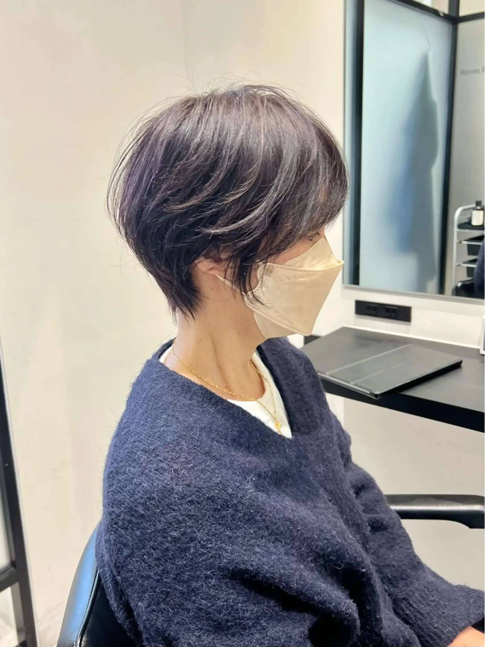 ショート ショートボブ／川崎 子安健太のヘアスタイル