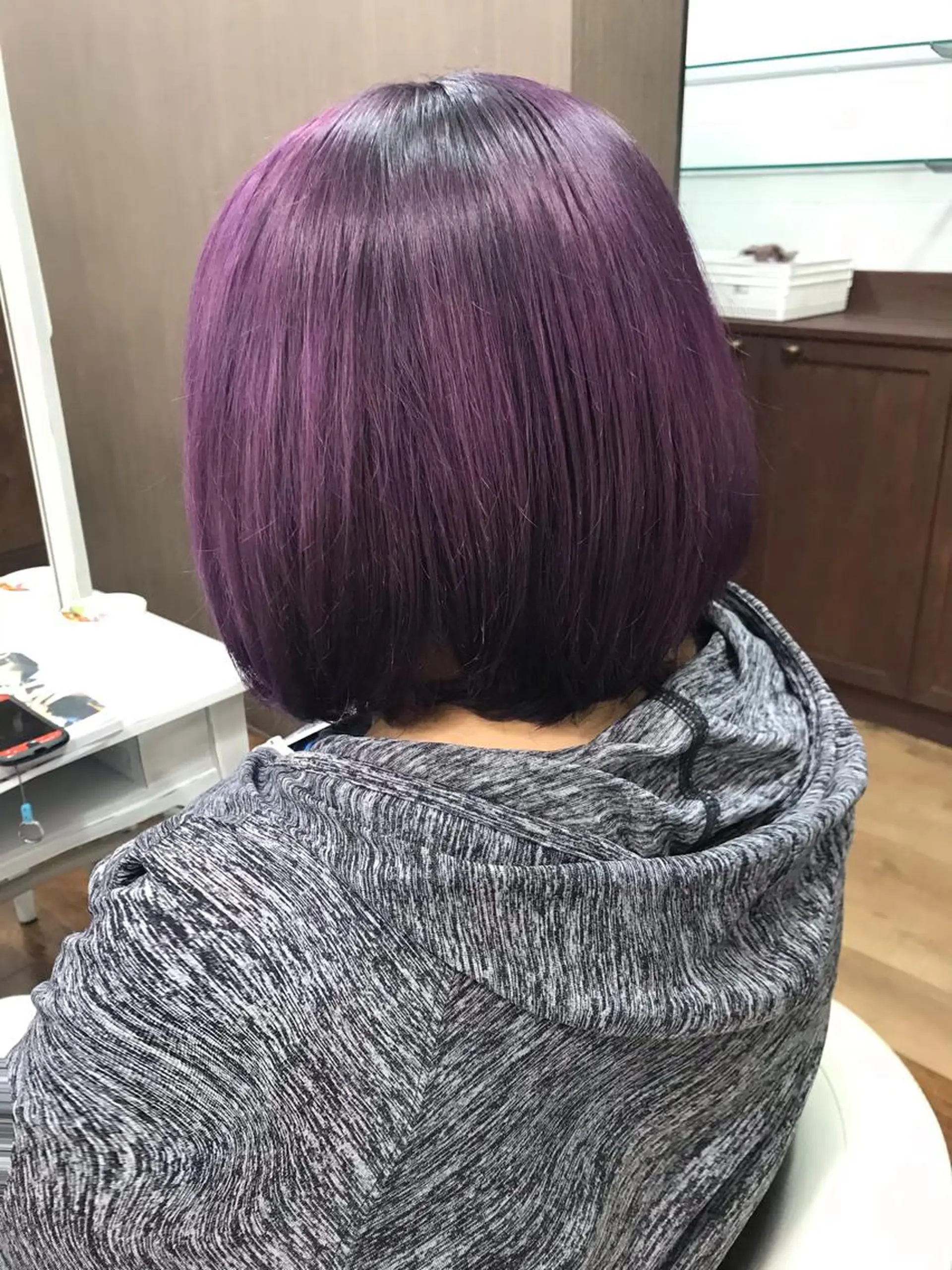 ショート カラー 細川武琉 Aqua limeのヘアスタイル
