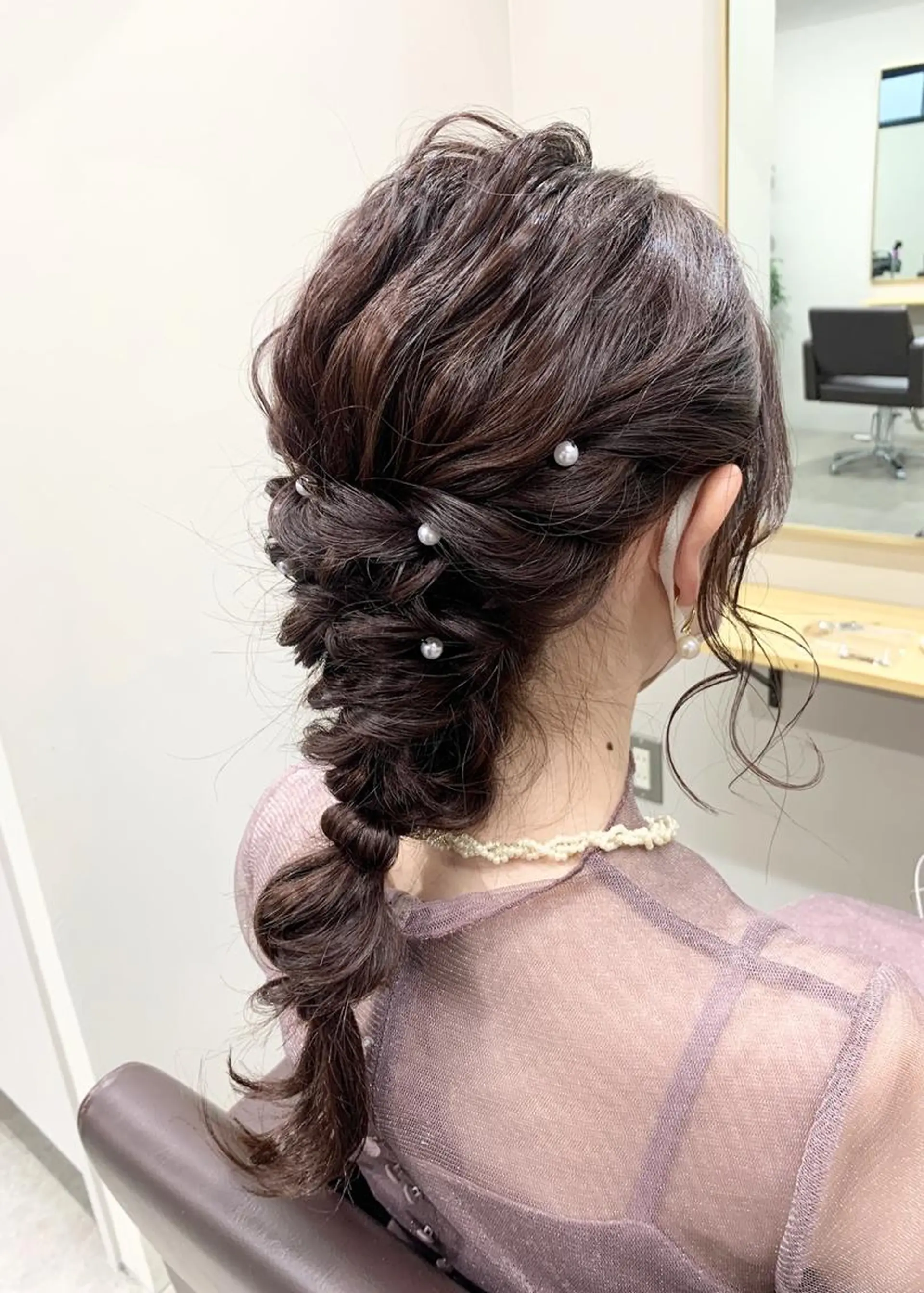 ミディアム ヘアアレンジ 🫧【公式】 Lig.横浜🫧のヘアスタイル