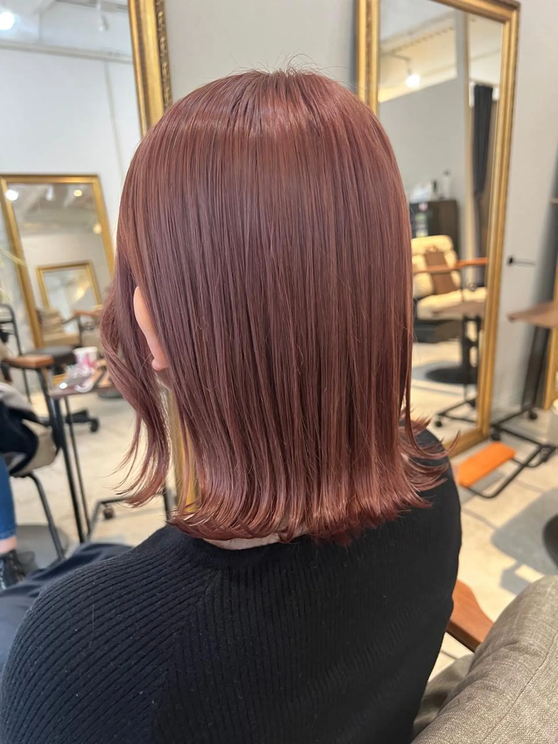 ミディアム カラー sherry所属・髪質再整color 🤎cut🤎ぐっちのヘアスタイル