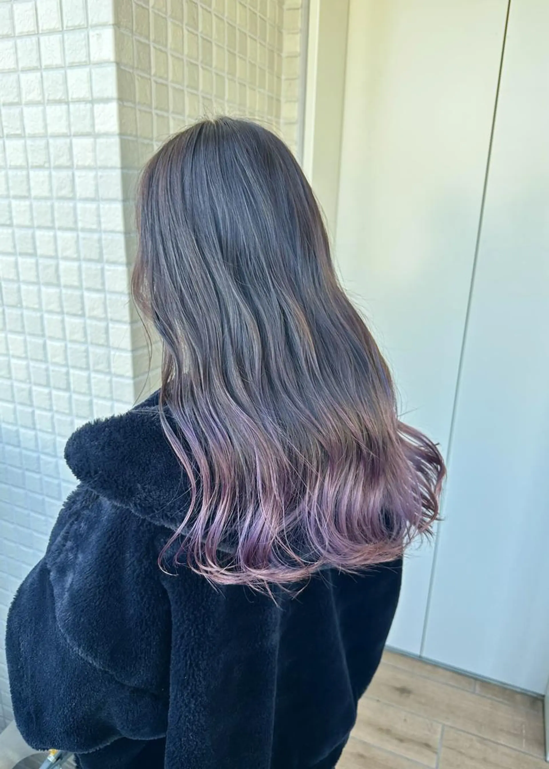カラー セミロング ヘアカラー トリートメント ✨【公式】 Lig.横浜✨のヘアスタイル