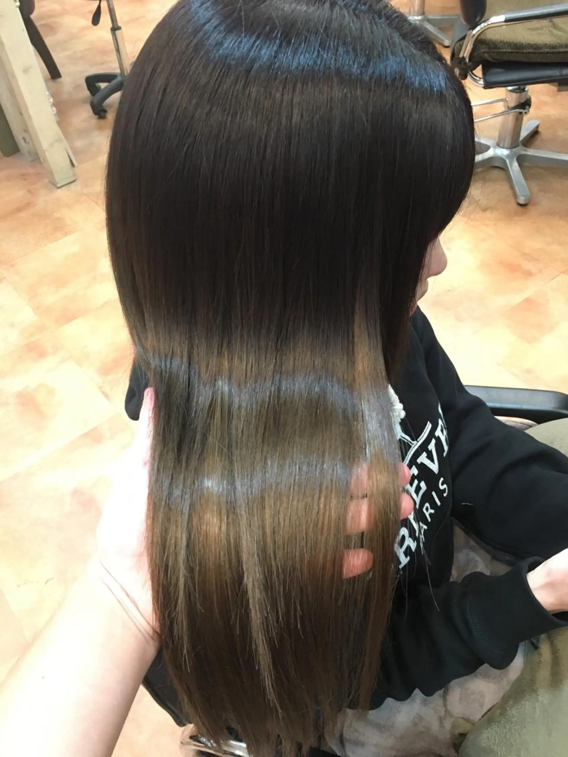 ロング シールエクステ エクステ エクステ LOCO Ko-kiのヘアスタイル